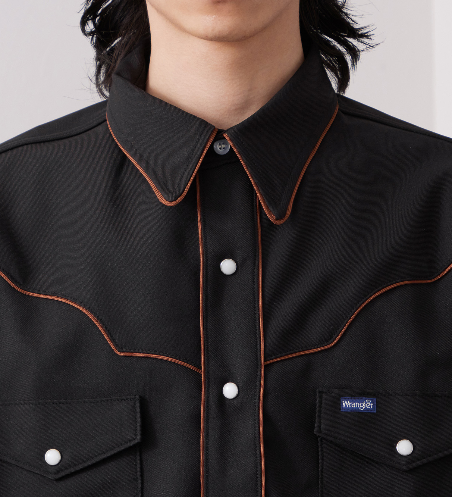 Wrangler(ラングラー)の127MW WRANGLER WRANCHER/ランチャーウエスタンシャツ【セットアップ対応】|トップス/シャツ/ブラウス/メンズ|ブラック