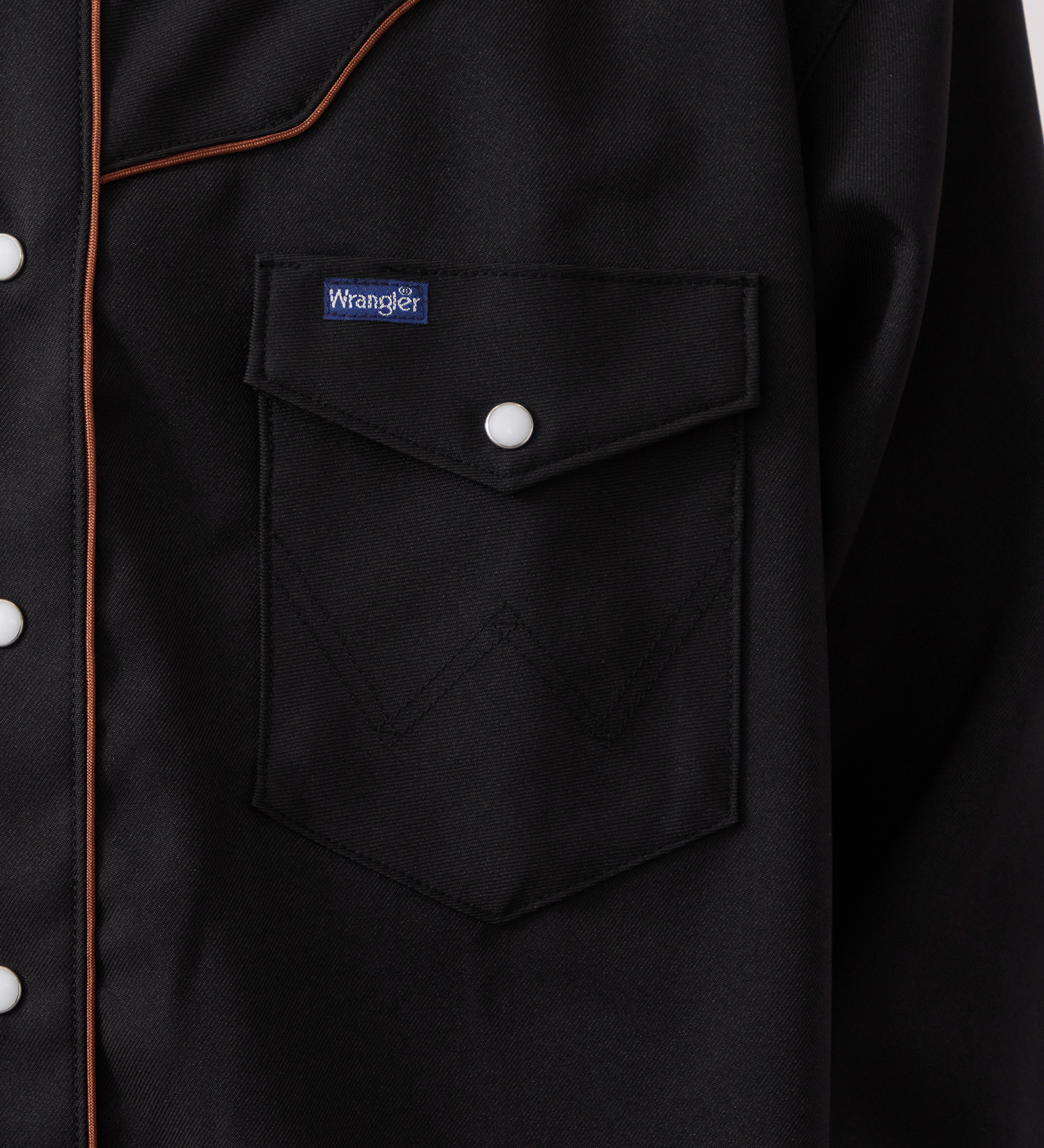 Wrangler(ラングラー)の127MW WRANGLER WRANCHER/ランチャーウエスタンシャツ【セットアップ対応】|トップス/シャツ/ブラウス/メンズ|ブラック