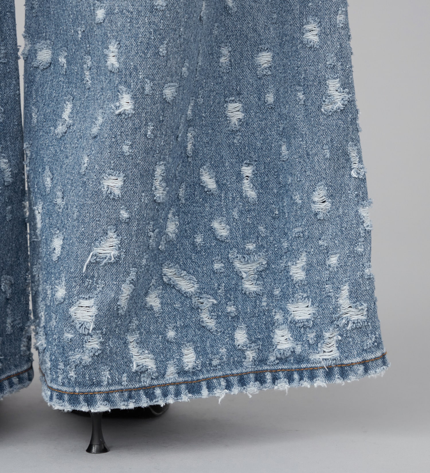 Wrangler(ラングラー)の【試着対象】WREMAKE WIDE DENIM PANTS|パンツ/デニムパンツ/レディース|中色ブルー