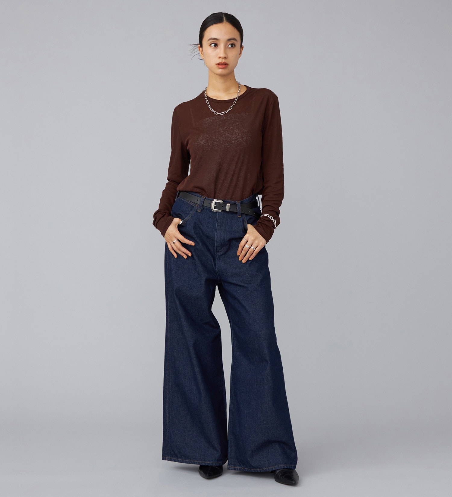 Wrangler(ラングラー)の【US ORIGINAL】ワイドジーンズ|パンツ/デニムパンツ/レディース|インディゴブルー