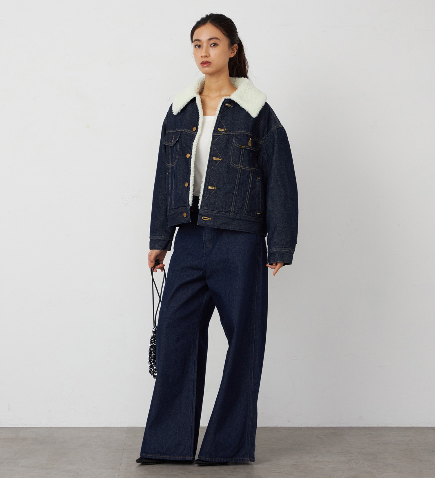 Wrangler(ラングラー)の【US ORIGINAL】ワイドジーンズ|パンツ/デニムパンツ/レディース|インディゴブルー