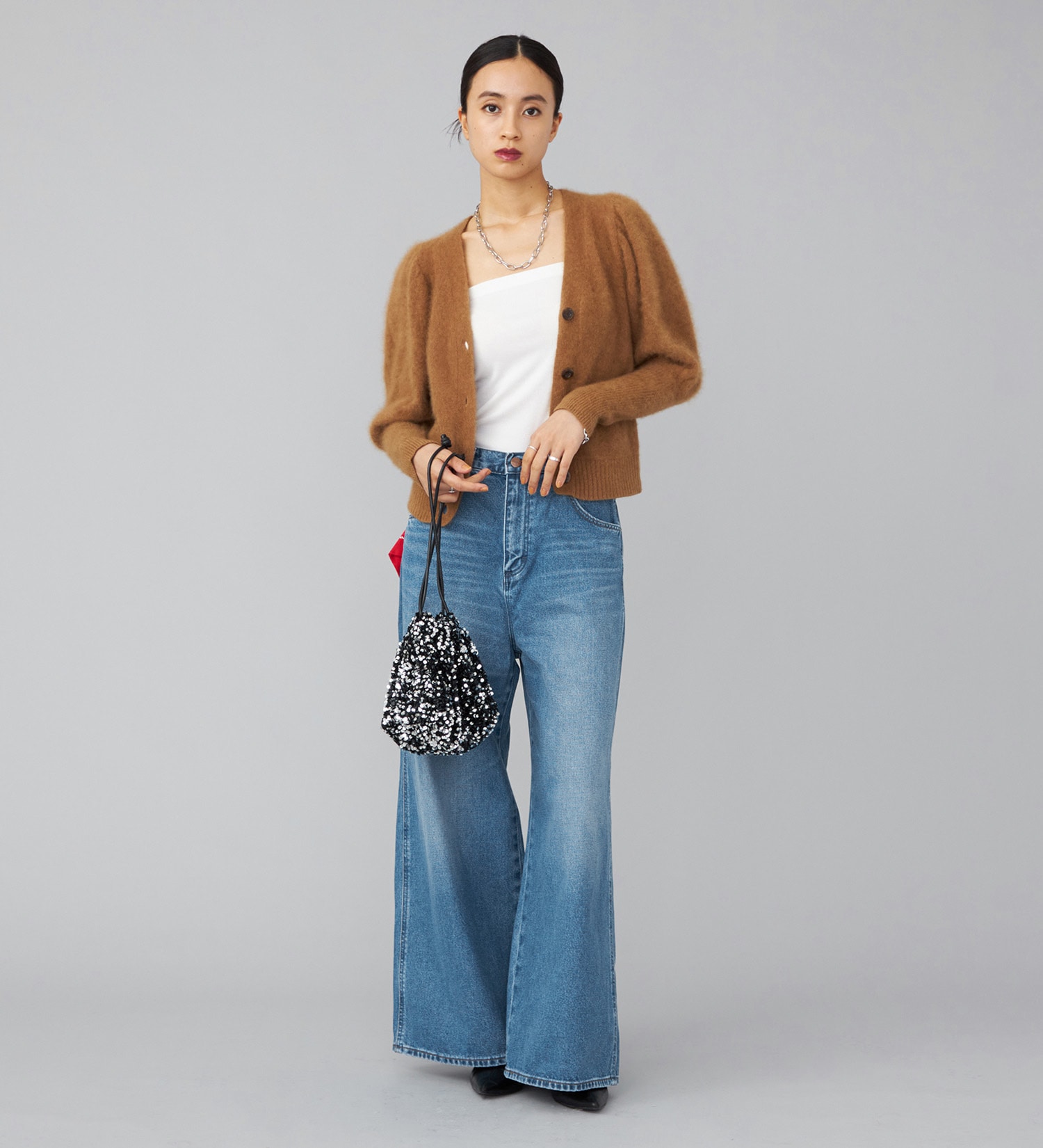 Wrangler(ラングラー)の【US ORIGINAL】ワイドジーンズ|パンツ/デニムパンツ/レディース|中色ブルー