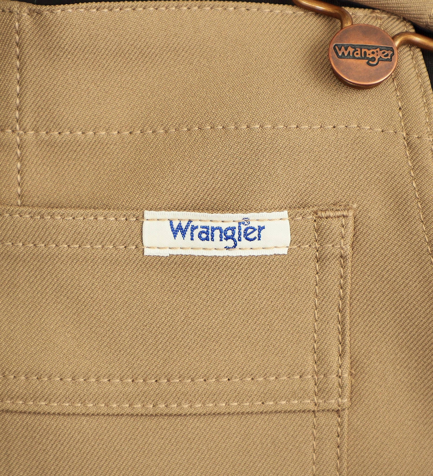 Wrangler(ラングラー)の【BLACKFRIDAY】US ORIGINALS/フレアオーバーオールパンツ|オールインワン/サロペット/オーバーオール/レディース|ベージュ