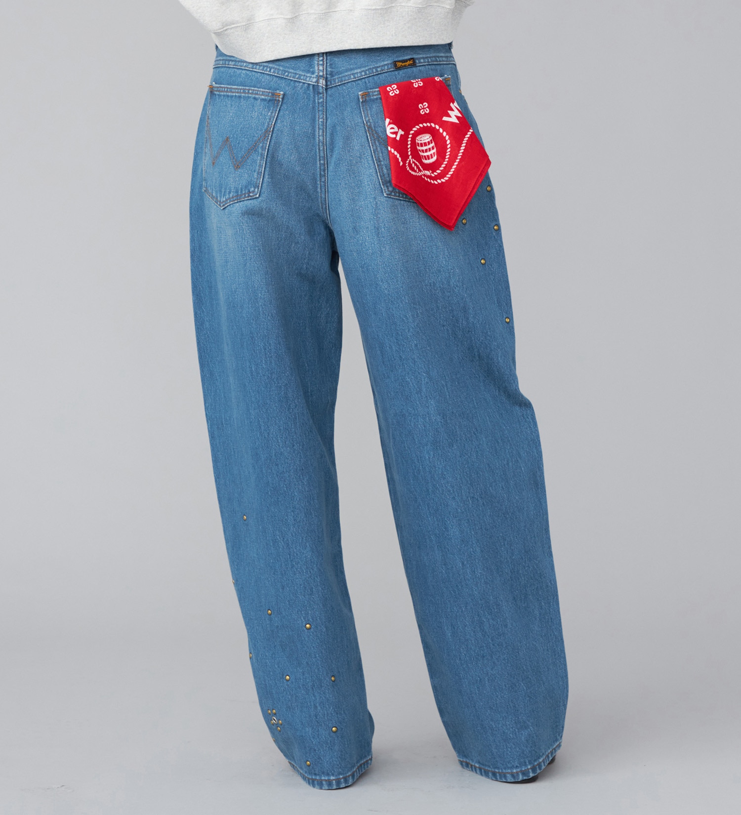 Wrangler(ラングラー)の【試着対象】【US ORIGINAL】バレルジーンズ|パンツ/デニムパンツ/レディース|中色ブルー
