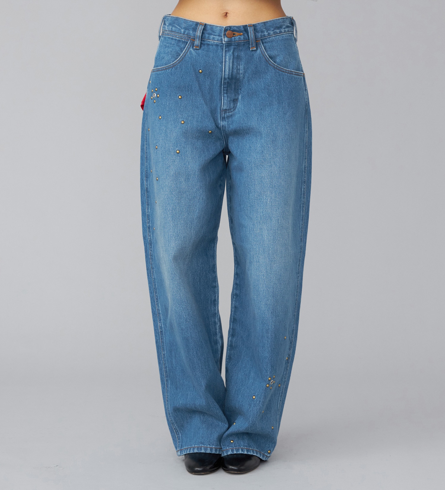 Wrangler(ラングラー)の【試着対象】【US ORIGINAL】バレルジーンズ|パンツ/デニムパンツ/レディース|中色ブルー