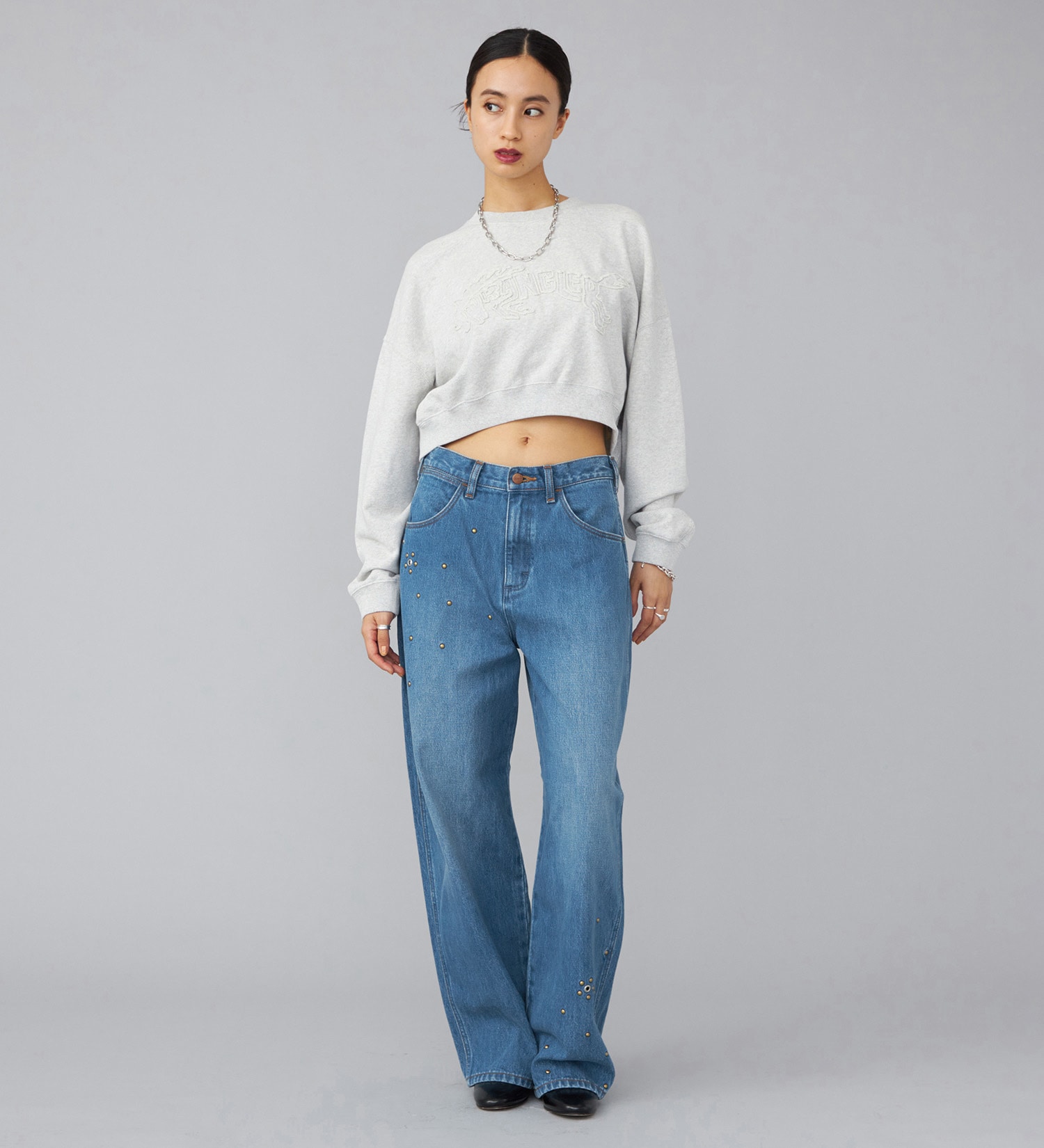 Wrangler(ラングラー)の【試着対象】【US ORIGINAL】バレルジーンズ|パンツ/デニムパンツ/レディース|中色ブルー