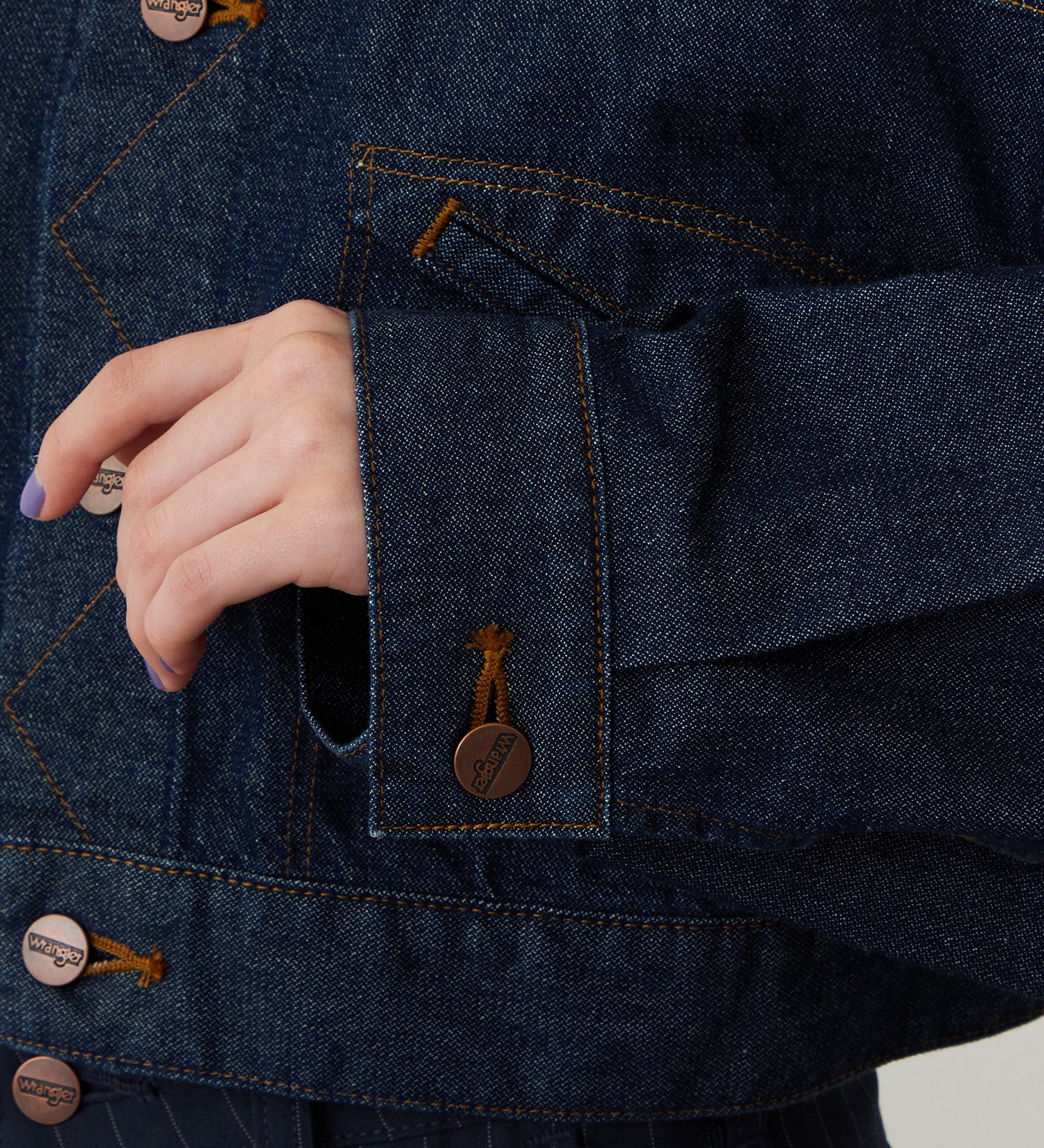 Wrangler(ラングラー)の【US ORIGINAL】オーバーサイズ ボーイズジャケット|ジャケット/アウター/デニムジャケット/レディース|インディゴブルー