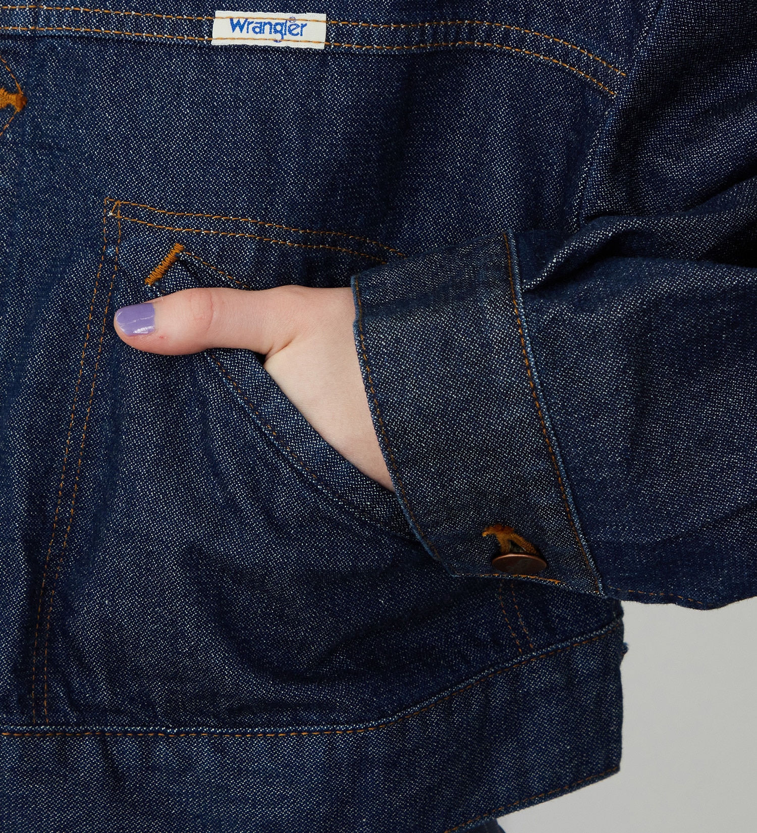 Wrangler(ラングラー)の【US ORIGINAL】オーバーサイズ ボーイズジャケット|ジャケット/アウター/デニムジャケット/レディース|インディゴブルー