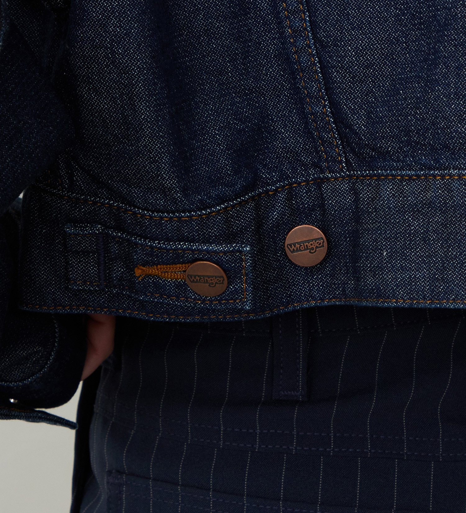 Wrangler(ラングラー)の【US ORIGINAL】オーバーサイズ ボーイズジャケット|ジャケット/アウター/デニムジャケット/レディース|インディゴブルー