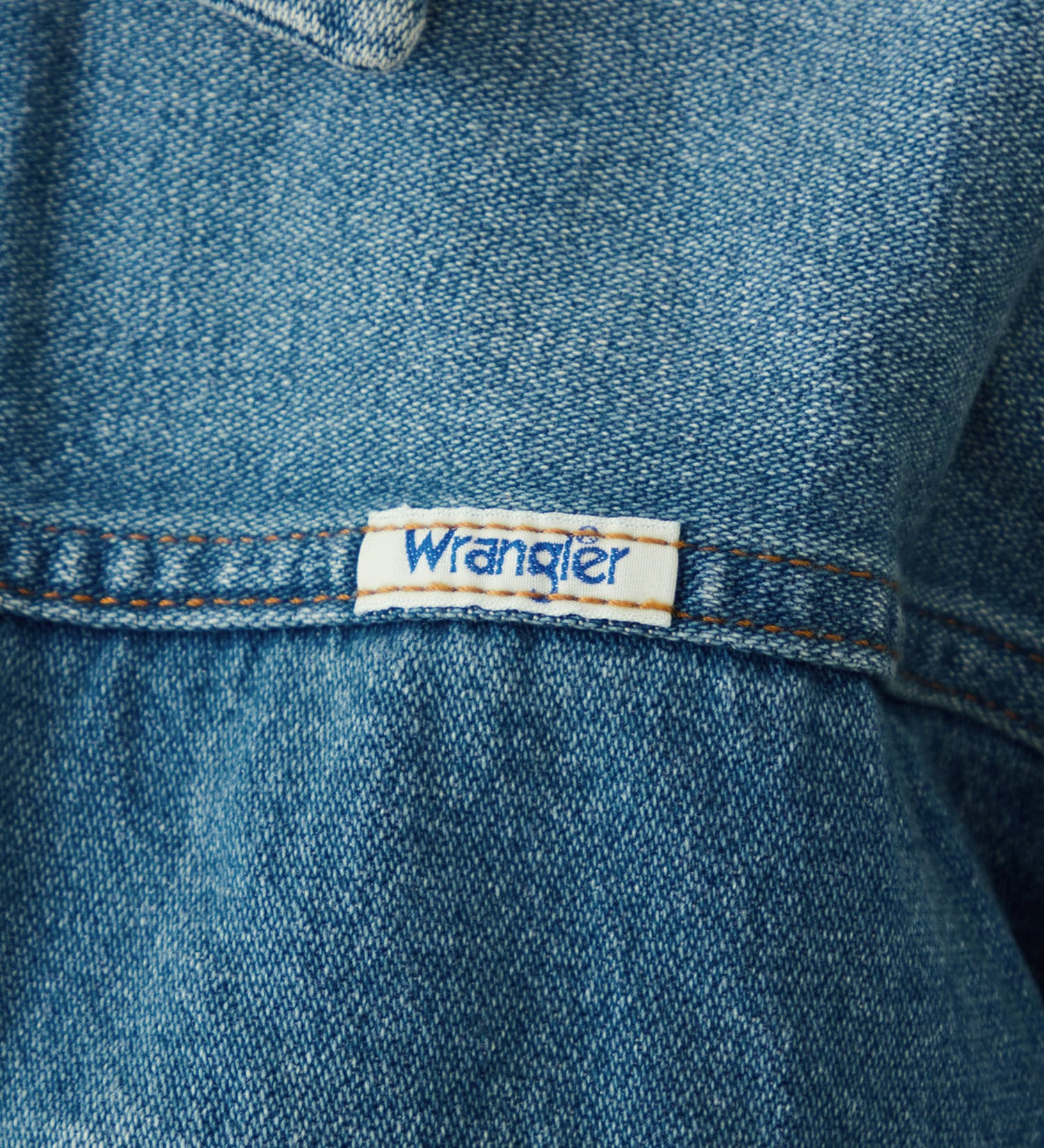 Wrangler(ラングラー)の【US ORIGINAL】オーバーサイズ ボーイズジャケット|ジャケット/アウター/デニムジャケット/レディース|中色ブルー