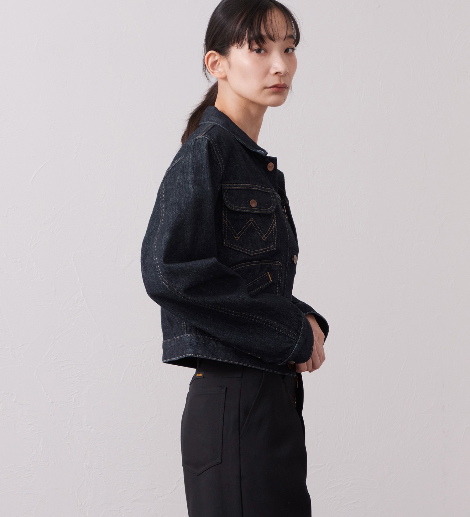 Wrangler(ラングラー)のWrangler YOUTH JACKET / ユースデニムジャケット|ジャケット/アウター/デニムジャケット/レディース|インディゴブルー
