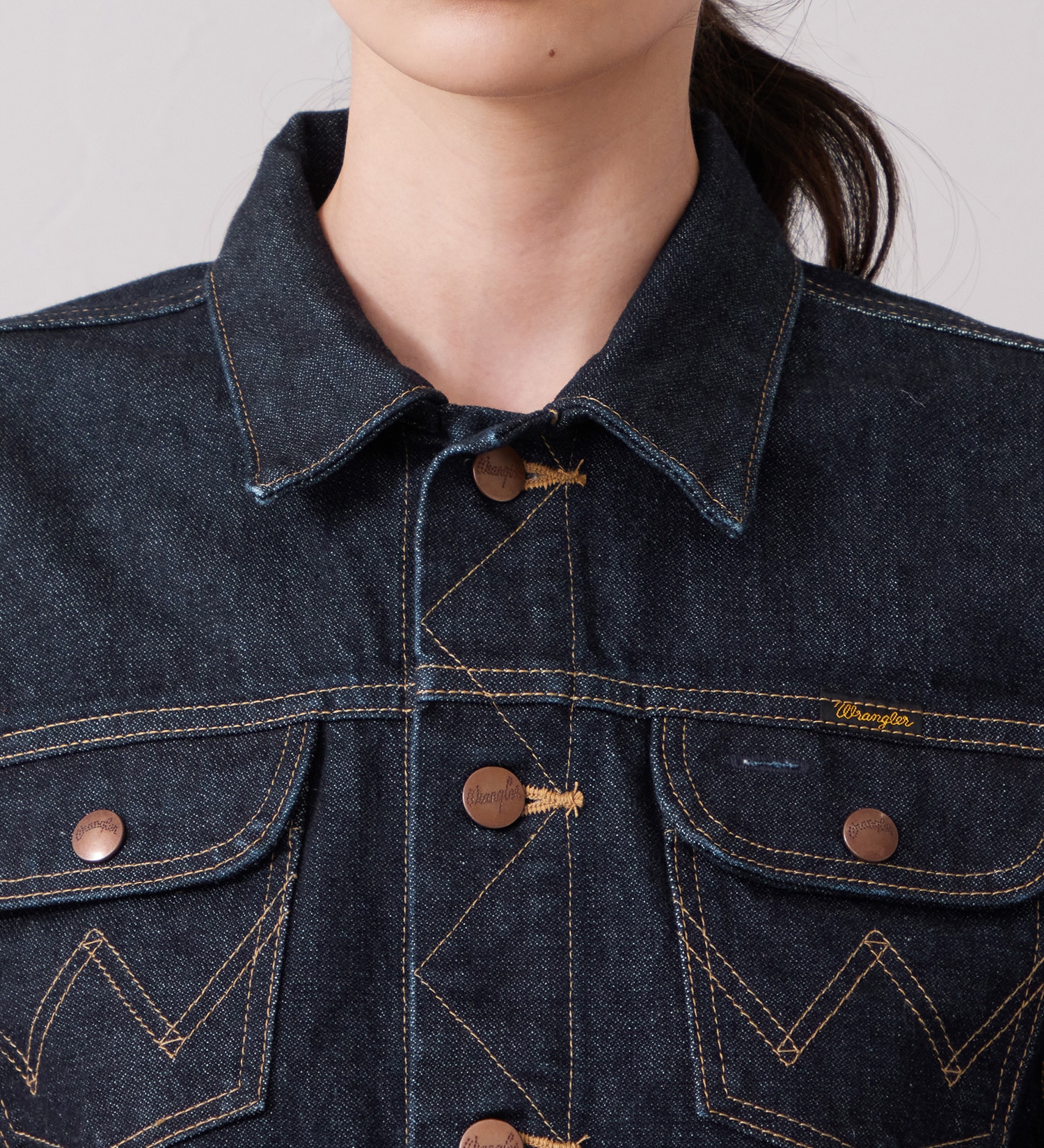 Wrangler(ラングラー)のWrangler YOUTH JACKET / ユースデニムジャケット|ジャケット/アウター/デニムジャケット/レディース|インディゴブルー