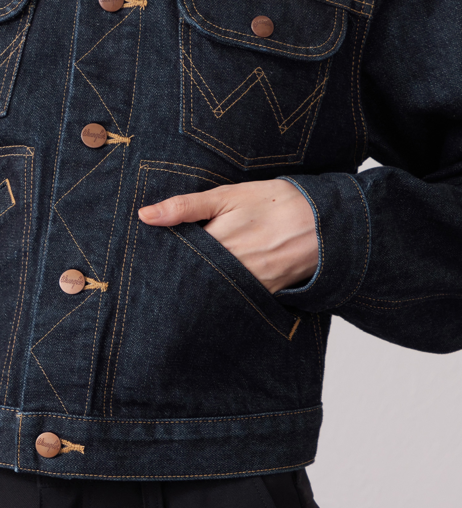 Wrangler(ラングラー)のWrangler YOUTH JACKET / ユースデニムジャケット|ジャケット/アウター/デニムジャケット/レディース|インディゴブルー