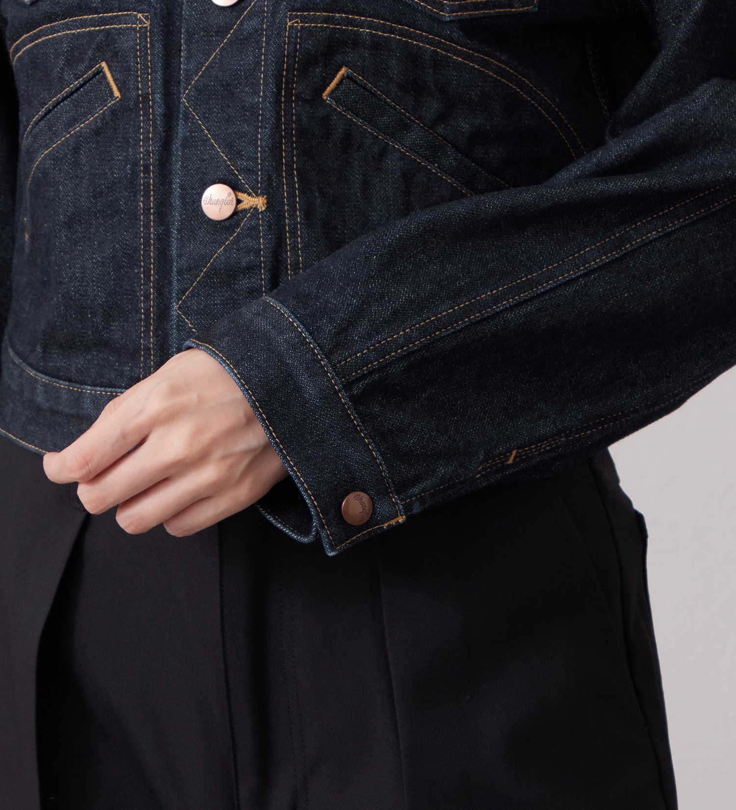 Wrangler(ラングラー)のWrangler YOUTH JACKET / ユースデニムジャケット|ジャケット/アウター/デニムジャケット/レディース|インディゴブルー
