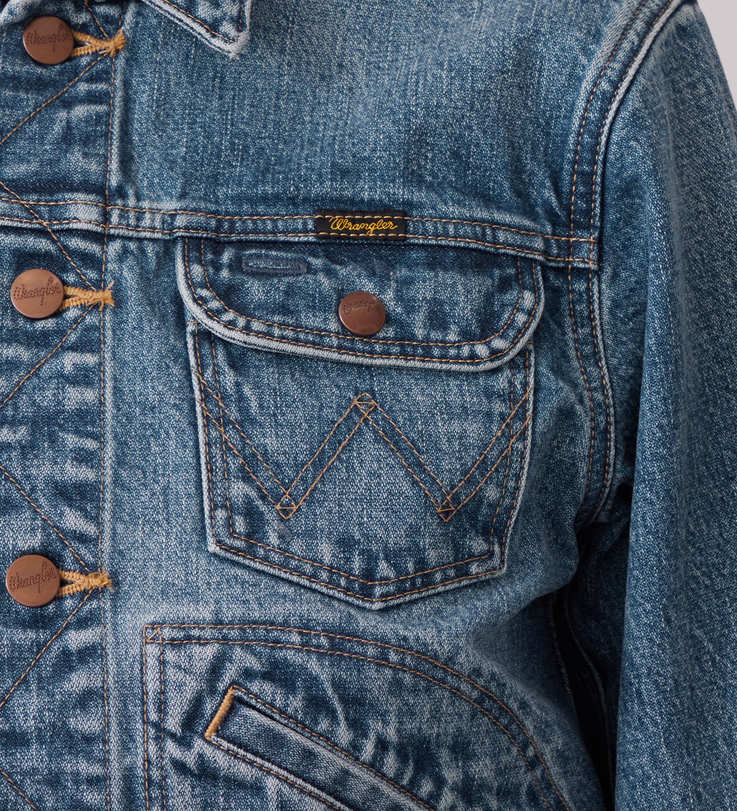 Wrangler(ラングラー)のWrangler YOUTH JACKET / ユースデニムジャケット|ジャケット/アウター/デニムジャケット/レディース|中色ブルー