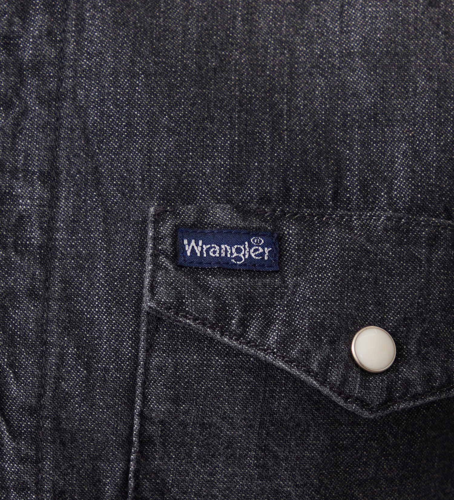 Wrangler(ラングラー)のWrangler CROPPED ZIP JACKET / クロップドジップデニムシャツジャケット|ジャケット/アウター/デニムジャケット/レディース|ブラックデニム