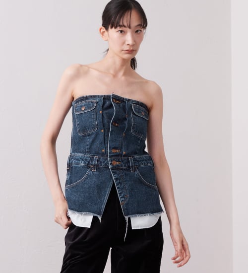 WREMAKE BUSTIER/リメイクビスチェ【セットアップ可】