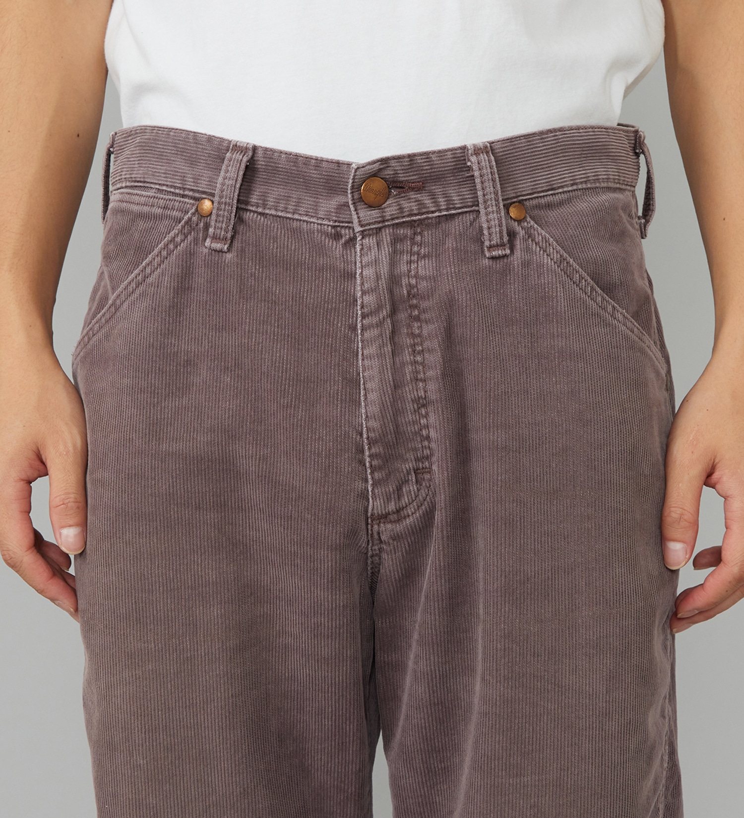 Wrangler(ラングラー)の【試着対象】13MWZ ストレートコーデュロイパンツ【US ORIGINAL/セットアップ可】|パンツ/パンツ/メンズ|ブラウン