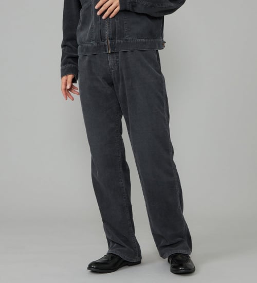 Wrangler(ラングラー)の【試着対象】13MWZ ストレートコーデュロイパンツ【US ORIGINAL/セットアップ可】|パンツ/パンツ/メンズ|ブラック