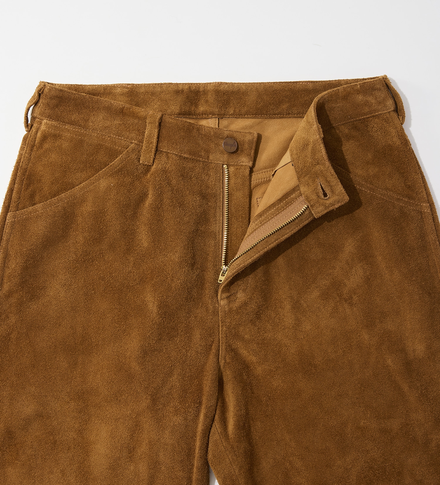 Wrangler(ラングラー)の【試着対象】13MWZ ストレートパンツ / カウスエード【US ORIGINAL】|パンツ/パンツ/メンズ|キャメル