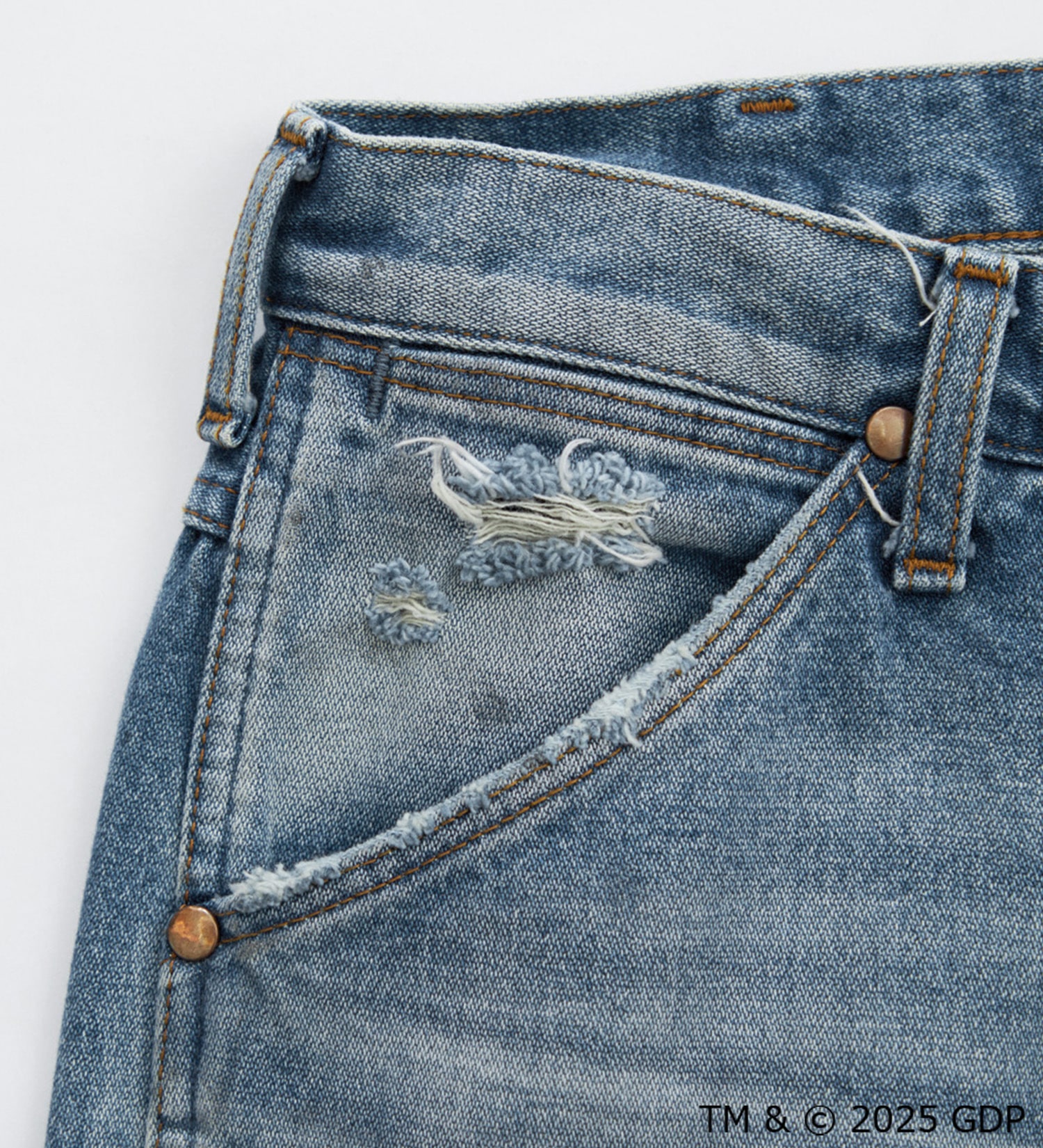 Wrangler(ラングラー)のGrateful Dead x Wrangler 13MWZ WREMAKE DENIM PANTS|パンツ/デニム/ジーンズパンツ/メンズ|中色ブルー