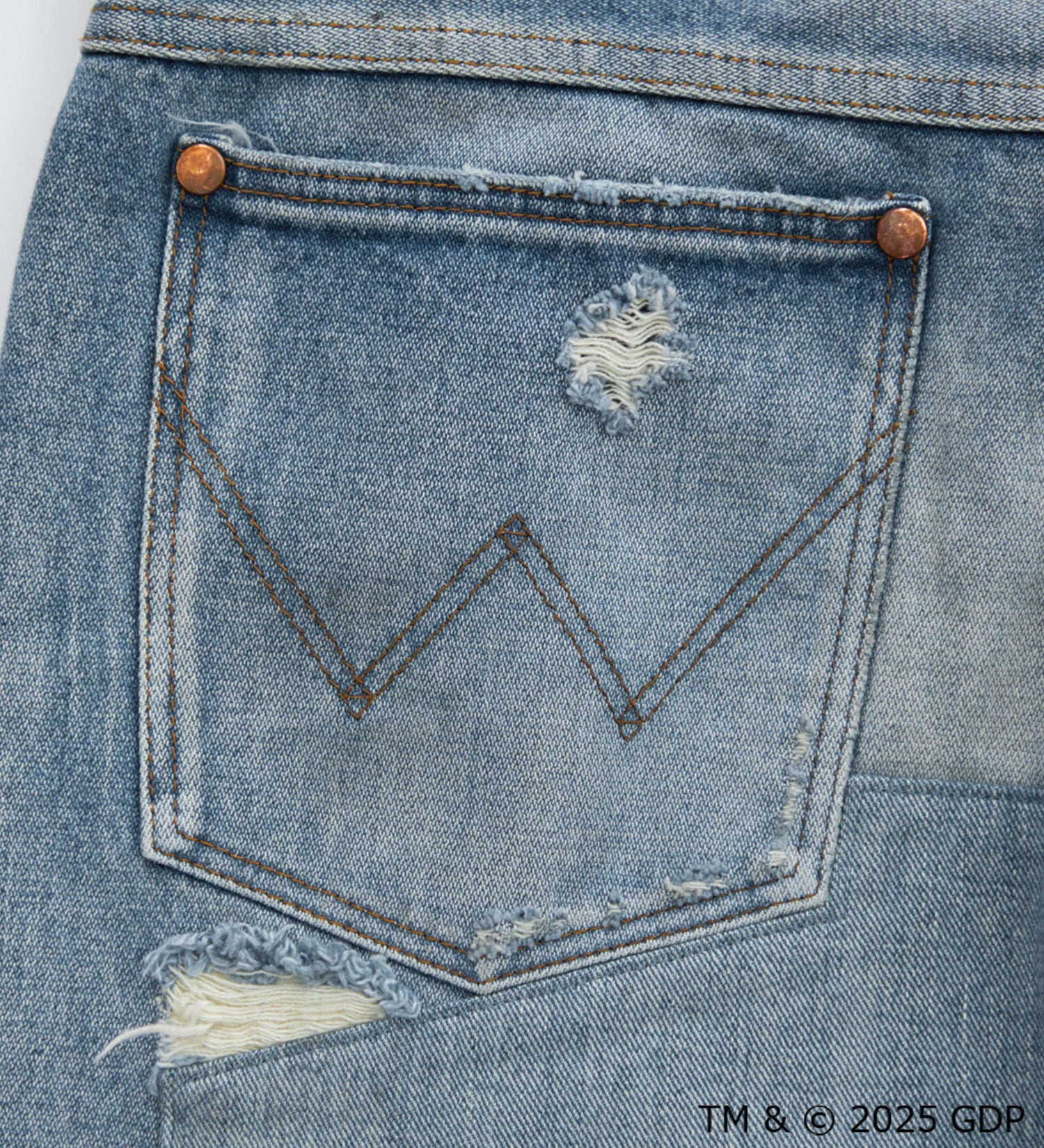 Wrangler(ラングラー)のGrateful Dead x Wrangler 13MWZ WREMAKE DENIM PANTS|パンツ/デニム/ジーンズパンツ/メンズ|中色ブルー