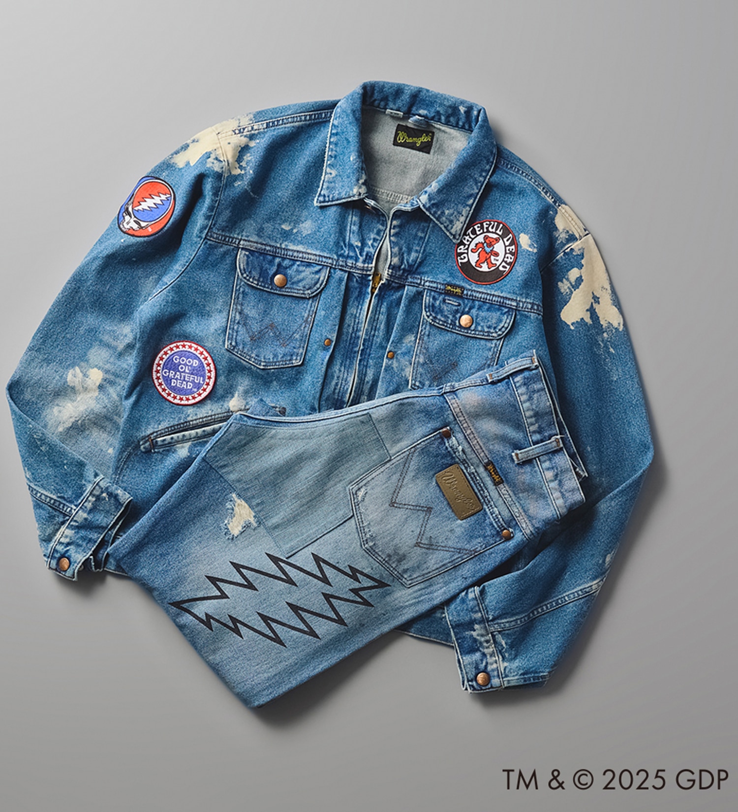 Wrangler(ラングラー)のGrateful Dead x Wrangler 13MWZ WREMAKE DENIM PANTS|パンツ/デニム/ジーンズパンツ/メンズ|中色ブルー