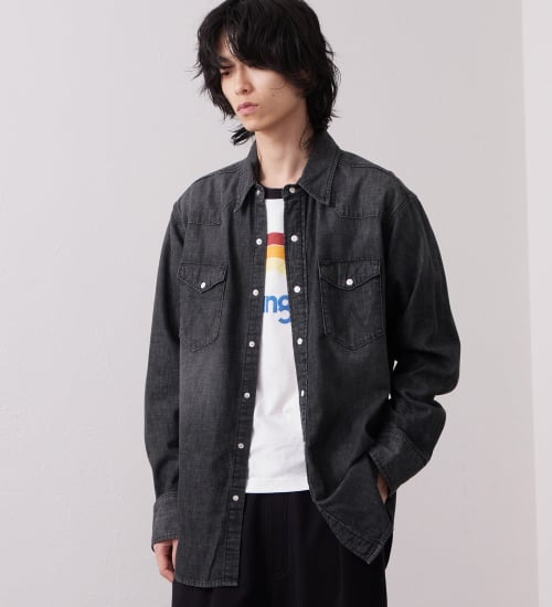 27MW ウエスタンデニムシャツ【US ORIGINAL】|Wrangler|ラングラー