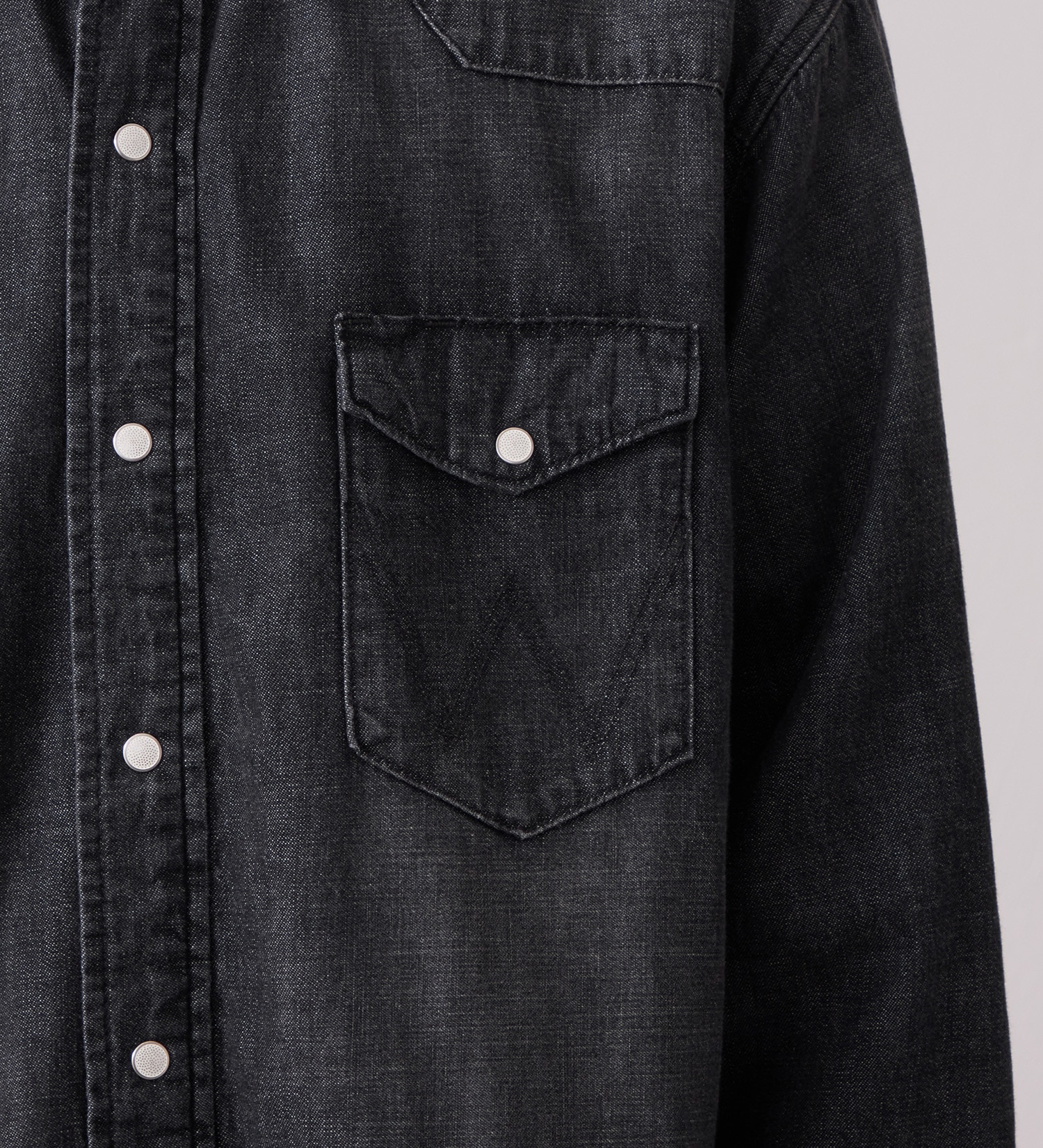 Wrangler(ラングラー)の27MW ウエスタンデニムシャツ【US ORIGINAL】|トップス/シャツ/ブラウス/メンズ|ブラックデニム