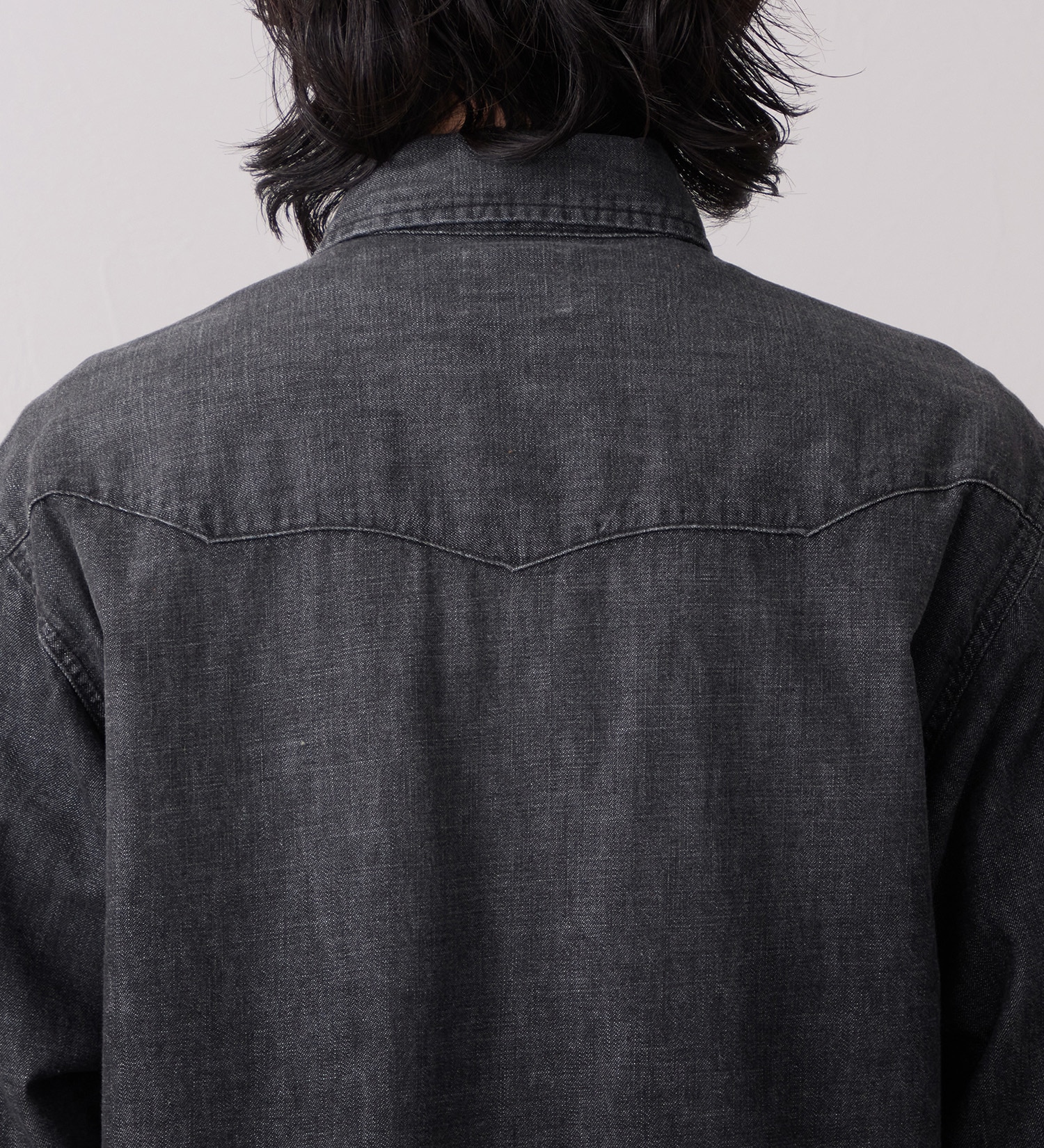 Wrangler(ラングラー)の27MW ウエスタンデニムシャツ【US ORIGINAL】|トップス/シャツ/ブラウス/メンズ|ブラックデニム
