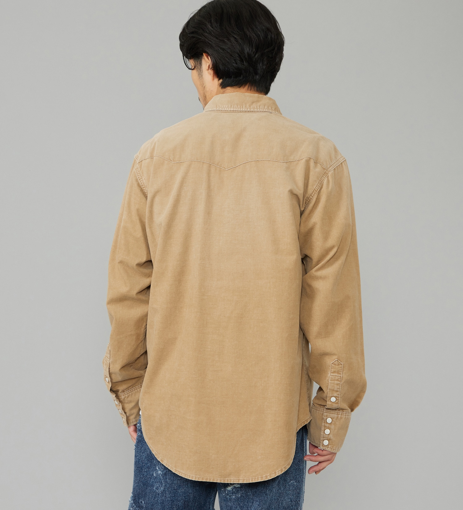 Wrangler(ラングラー)のウエスタンコーデュロイシャツ【US ORIGINAL/セットアップ可】|トップス/シャツ/ブラウス/メンズ|ブラウン