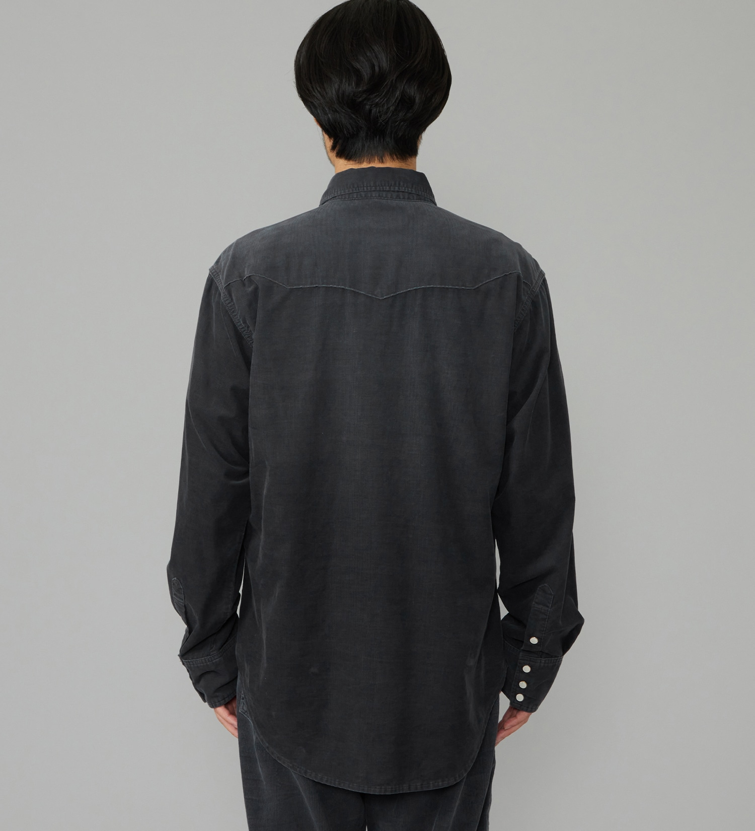 Wrangler(ラングラー)のウエスタンコーデュロイシャツ【US ORIGINAL/セットアップ可】|トップス/シャツ/ブラウス/メンズ|ブラック