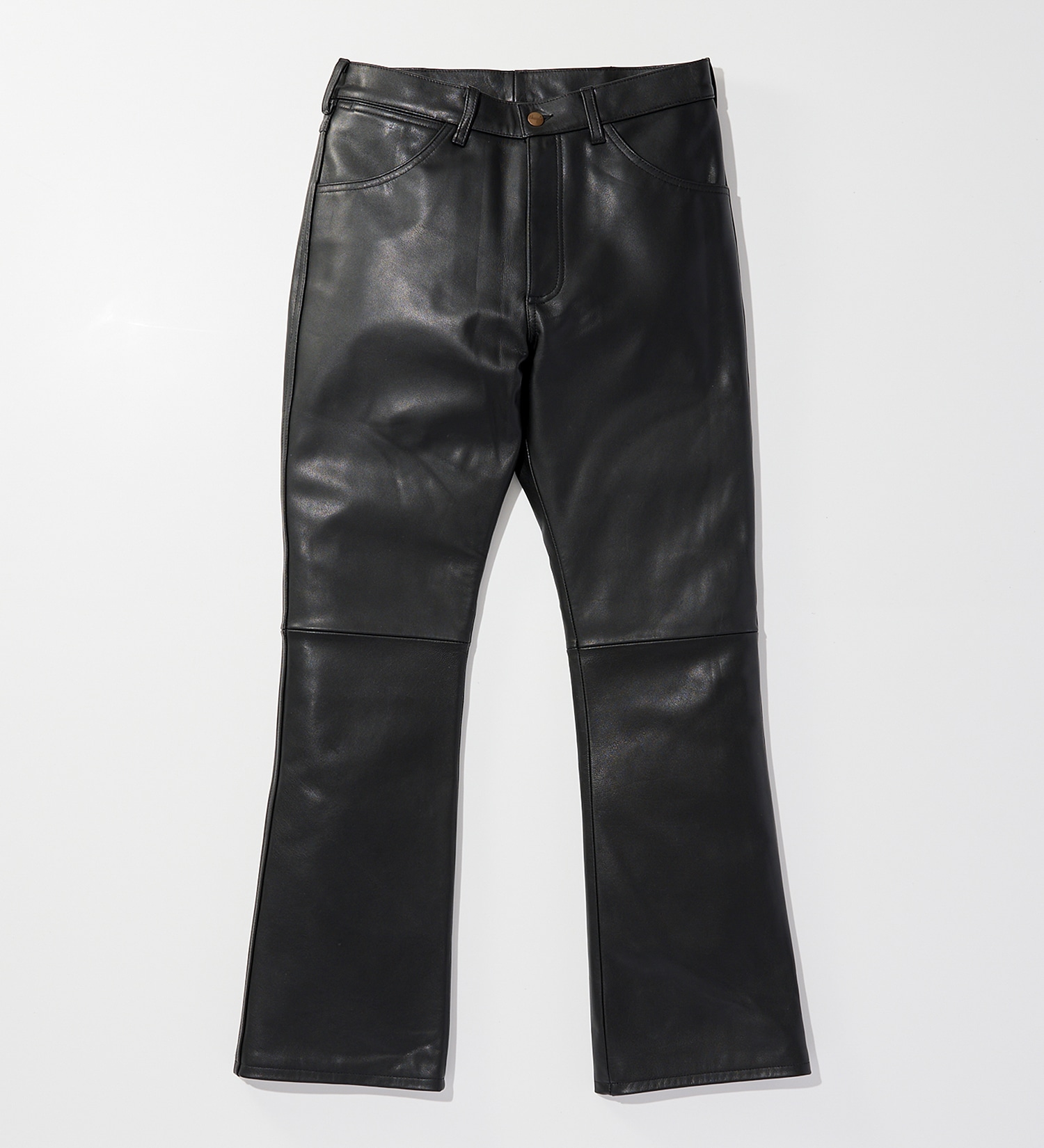 Wrangler(ラングラー)の77MWZ LEATHER【ゴートレザー】/フレアーパンツ|パンツ/パンツ/メンズ|ブラック