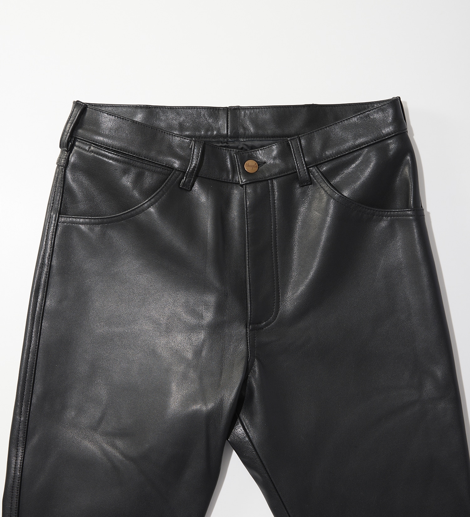 Wrangler(ラングラー)の77MWZ LEATHER【ゴートレザー】/フレアーパンツ|パンツ/パンツ/メンズ|ブラック