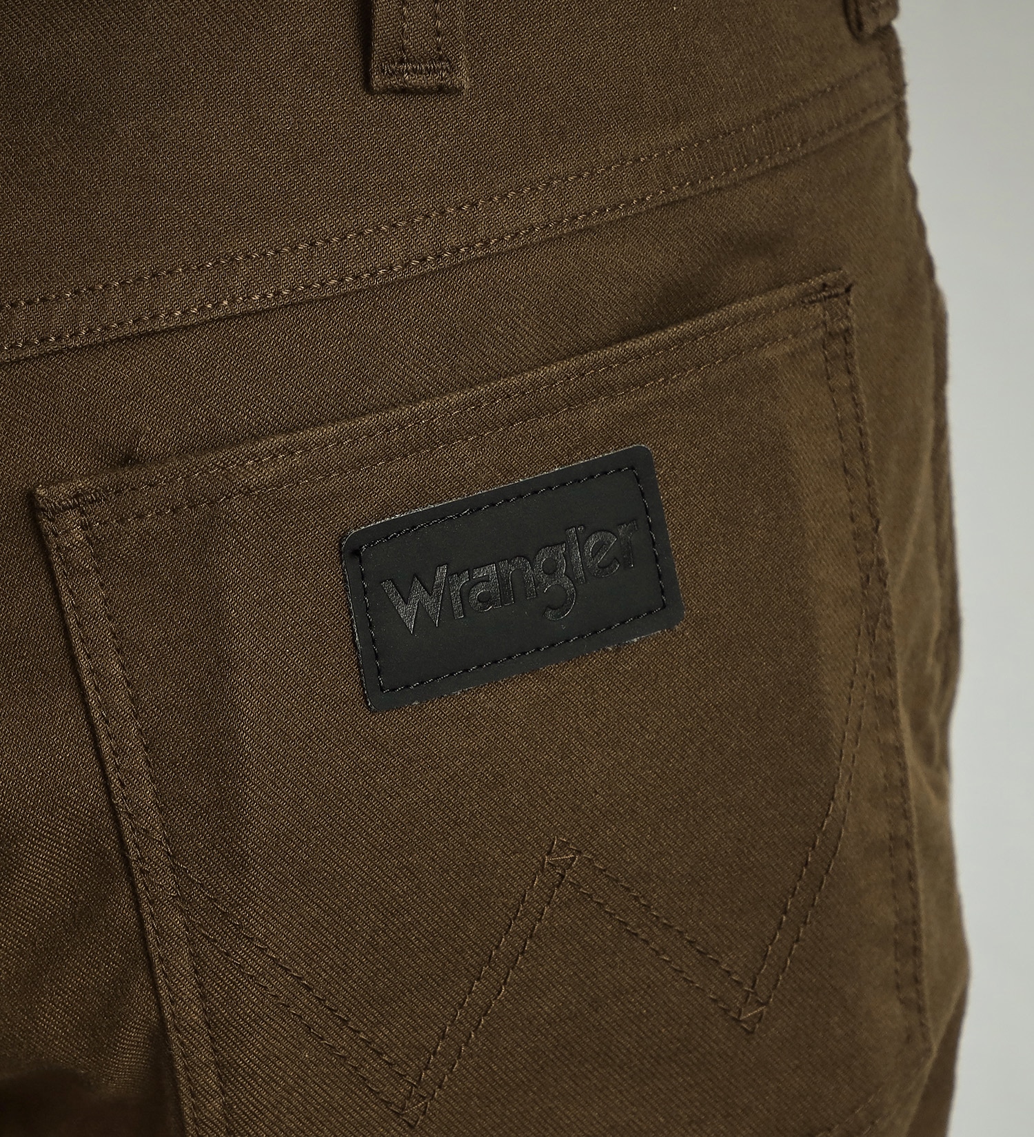 Wrangler(ラングラー)の【先行SALE】裏起毛　ストレッチ　レギュラーストレートパンツ【暖】|パンツ/パンツ/メンズ|ブラウン