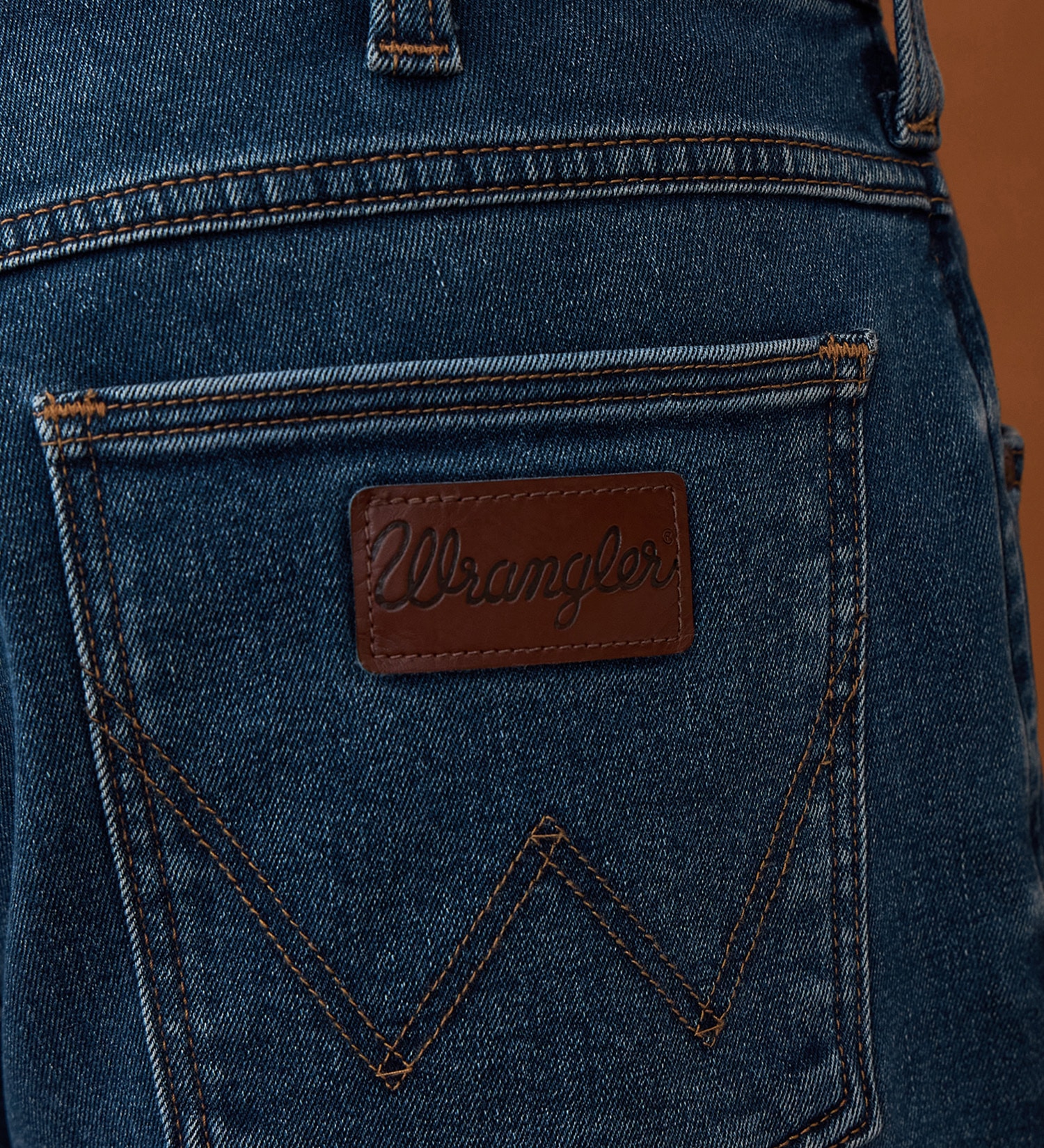 Wrangler(ラングラー)の【暖】裏起毛 WRANGLER ラングラー レギュラーストレート|パンツ/デニム/ジーンズパンツ/メンズ|中色ブルー