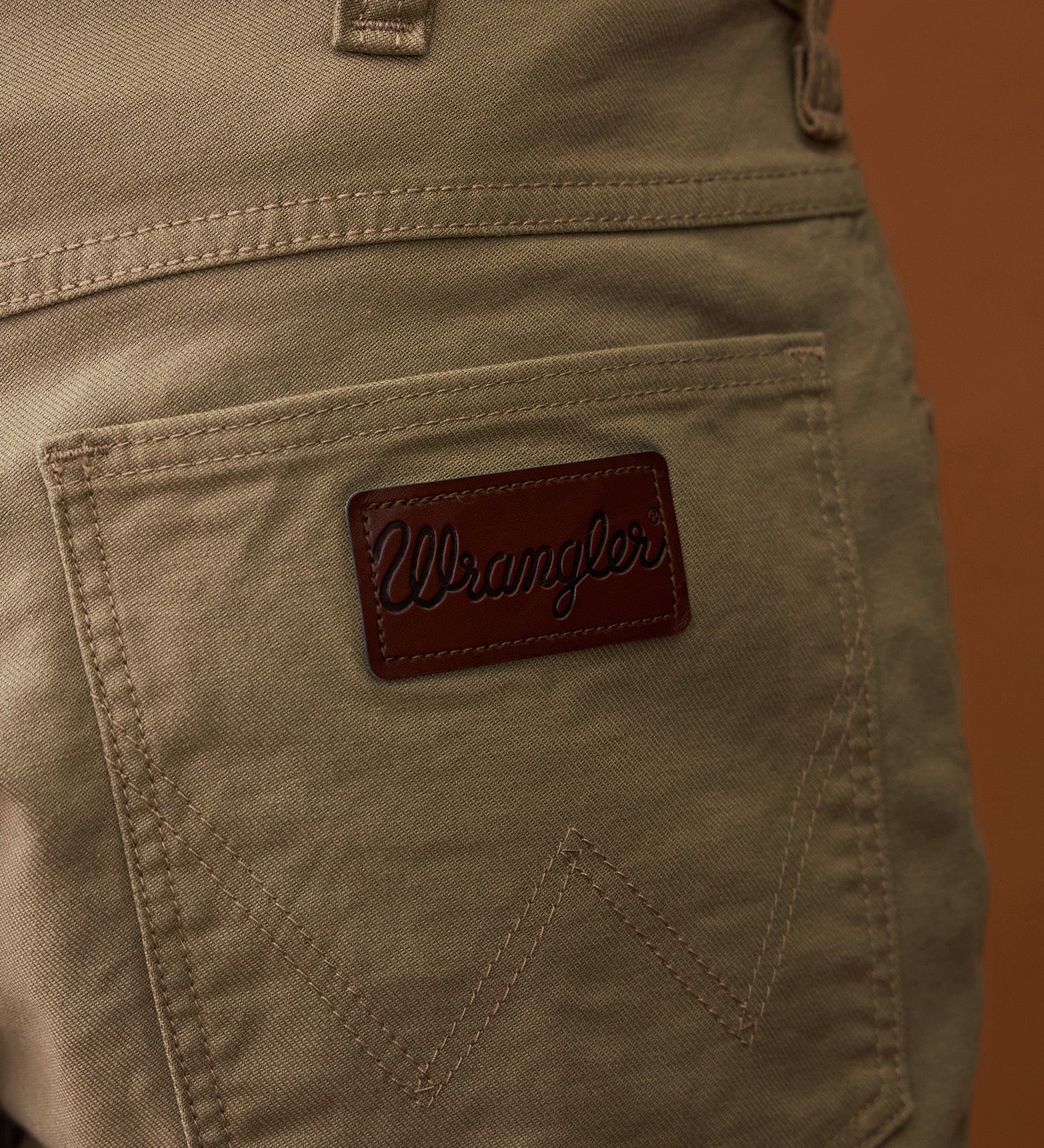 Wrangler(ラングラー)の【暖】裏起毛 WRANGLER ラングラー レギュラーストレート カラーツイル /グレンチェック|パンツ/パンツ/メンズ|ベージュ