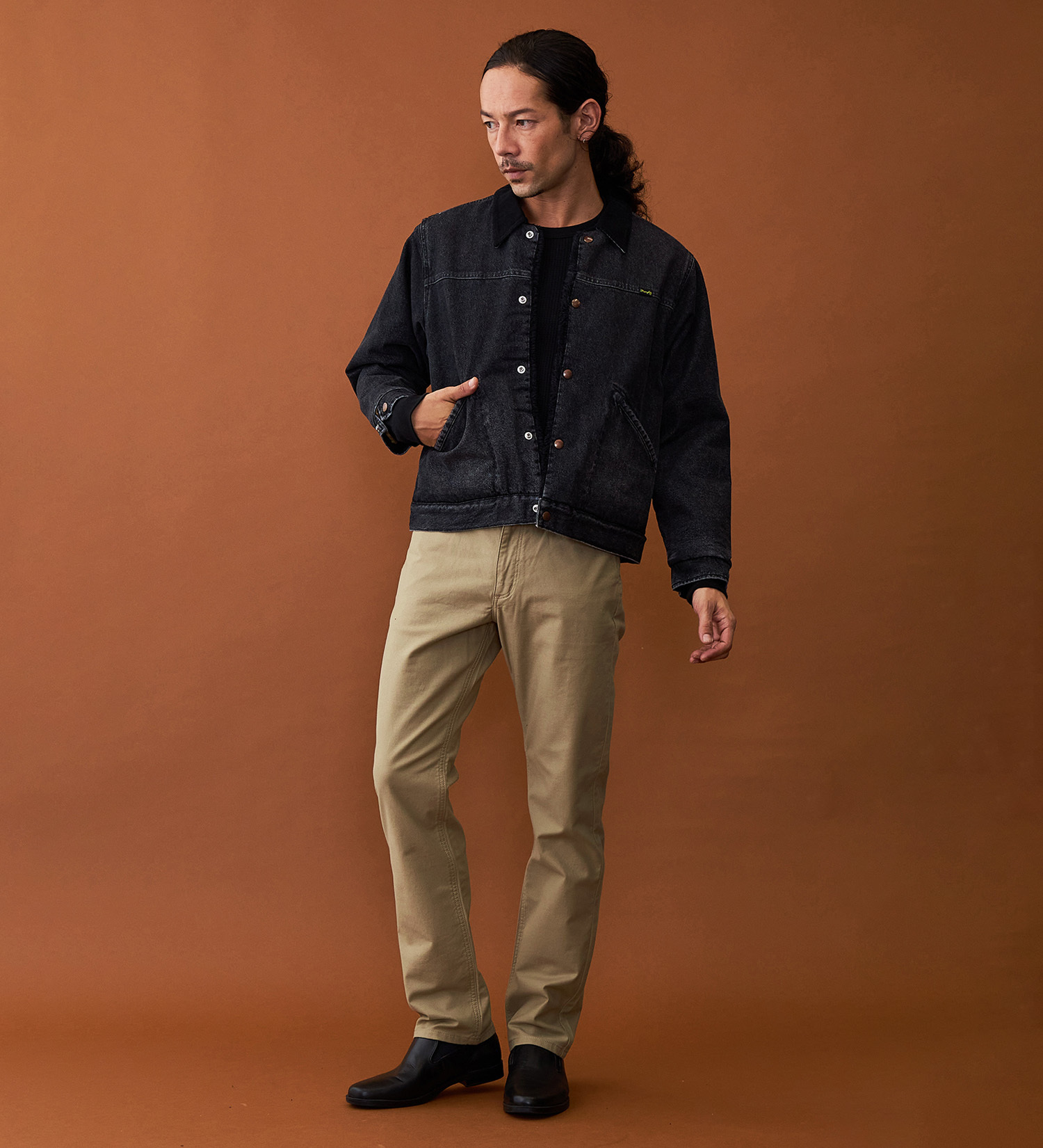 Wrangler(ラングラー)の【暖】裏起毛 WRANGLER ラングラー レギュラーストレート カラーツイル /グレンチェック|パンツ/パンツ/メンズ|ベージュ