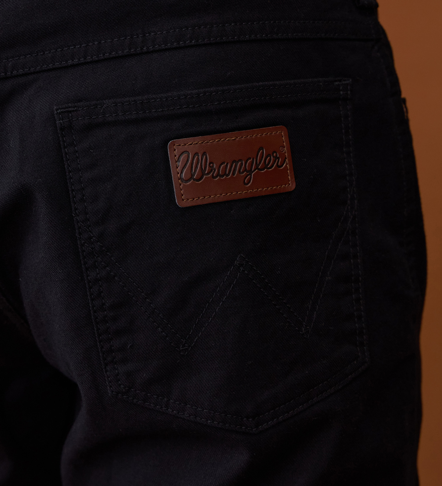 Wrangler(ラングラー)の【暖】裏起毛 WRANGLER ラングラー レギュラーストレート カラーツイル /グレンチェック|パンツ/パンツ/メンズ|ブラック