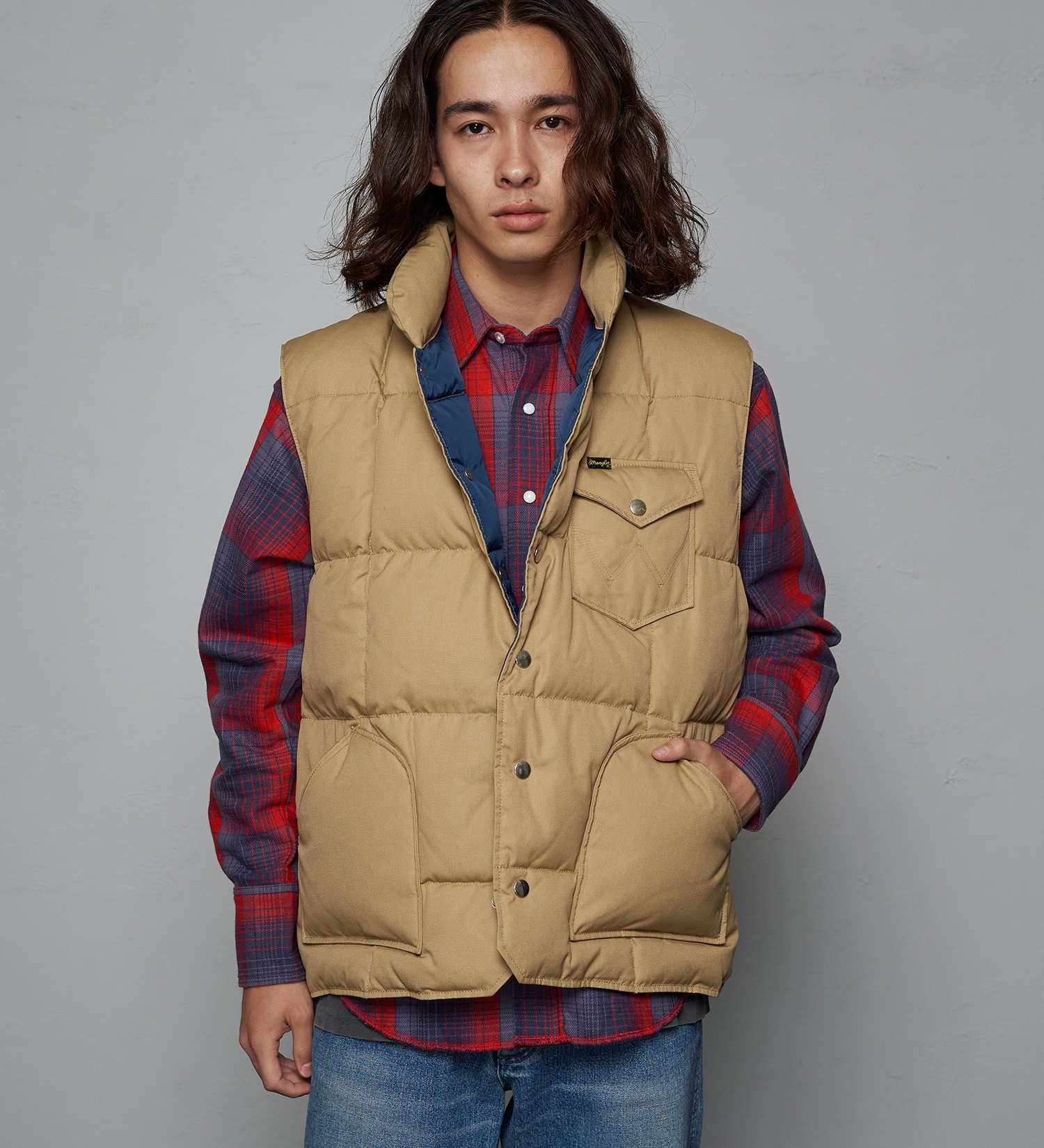 【WINTER SALE】【別注】SIERRA x WRANGLER シエラデザイン リサイクルダウンジャケット