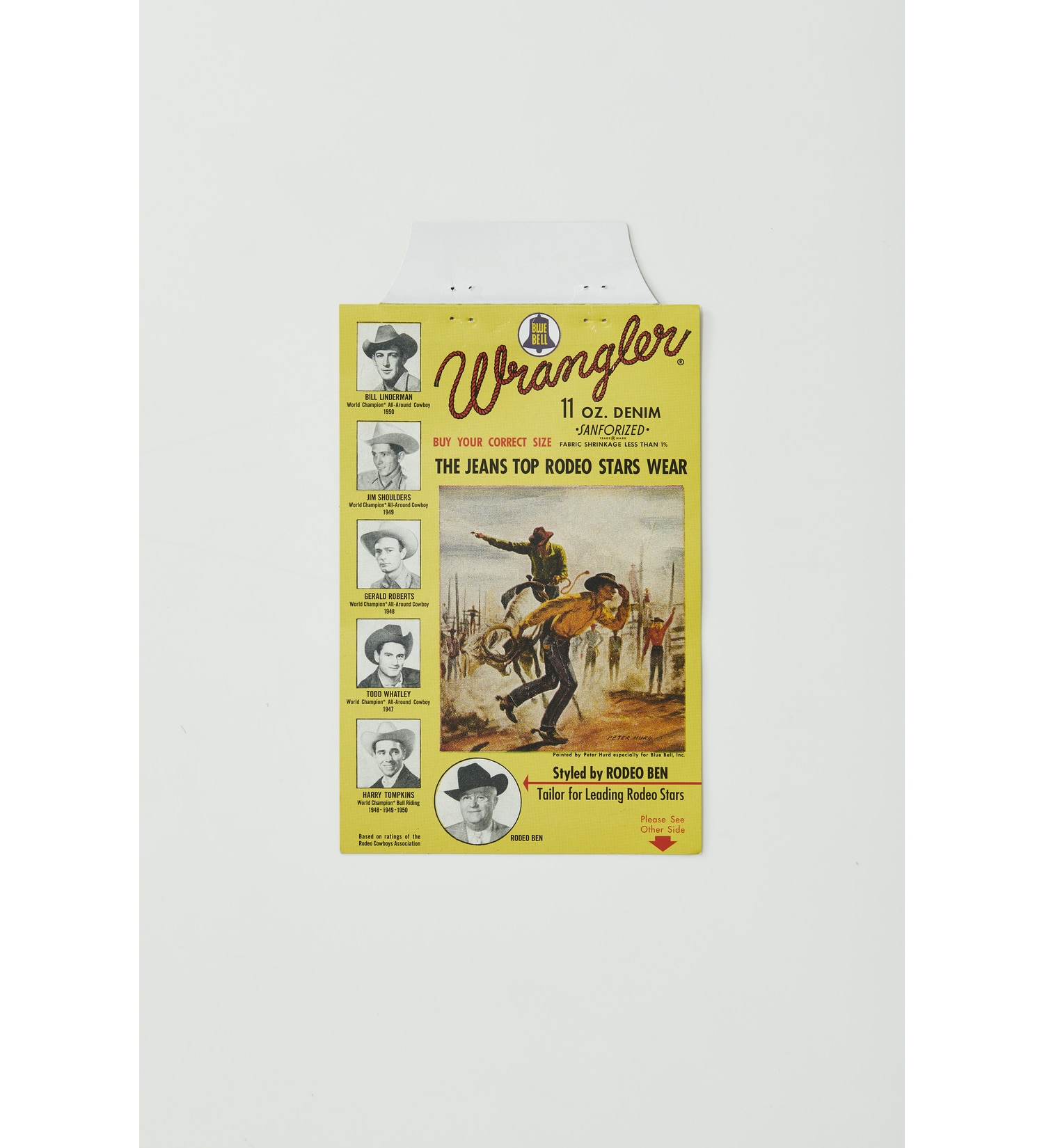 Wrangler(ラングラー)のARCHIVES　11 MW WESTERN SADDLE PANTS 1951|パンツ/デニムパンツ/メンズ|インディゴ未洗い