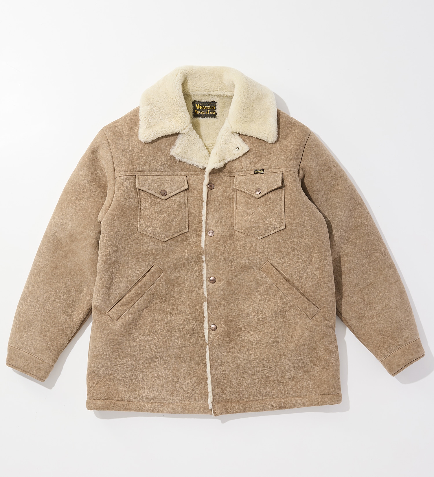 Wrangler(ラングラー)の【試着対象】WRANGE COAT MOUTON|ジャケット/アウター/コート/メンズ|ベージュ