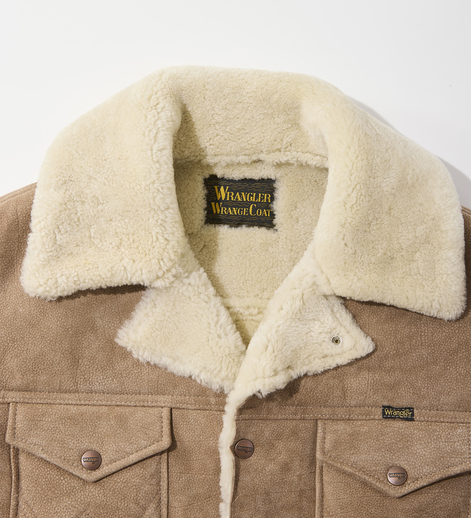 Wrangler(ラングラー)の【試着対象】WRANGE COAT MOUTON|ジャケット/アウター/コート/メンズ|ベージュ