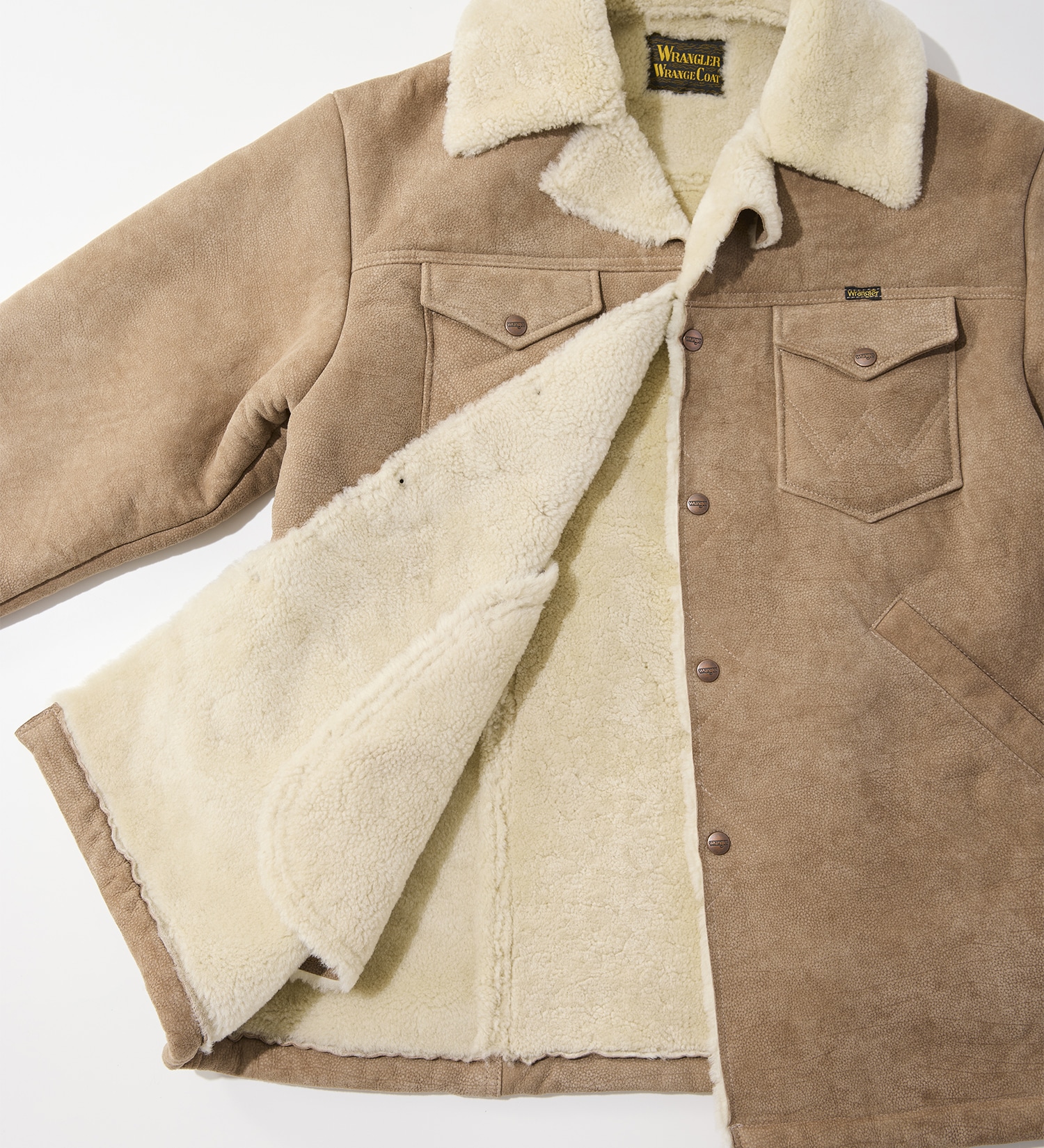 Wrangler(ラングラー)の【試着対象】WRANGE COAT MOUTON|ジャケット/アウター/コート/メンズ|ベージュ