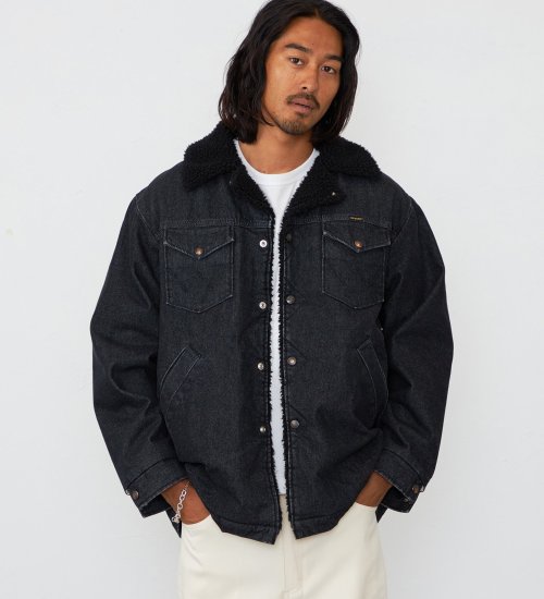 Wrangler(ラングラー)の【予約P】【暖】WRANGE COAT|ジャケット/アウター/コート/メンズ|ブラックデニム