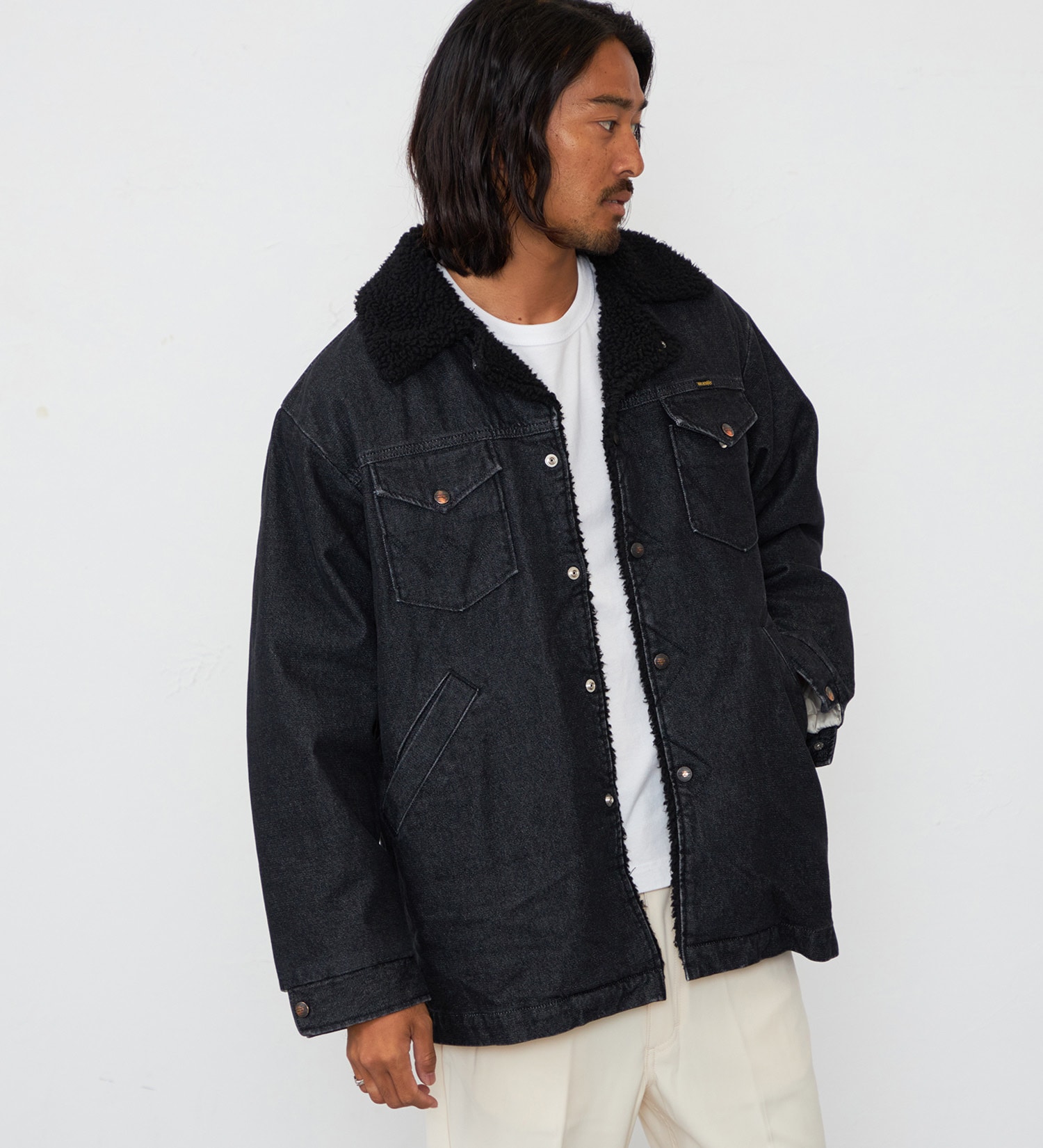 Wrangler(ラングラー)の【予約P】【暖】WRANGE COAT|ジャケット/アウター/コート/メンズ|ブラックデニム