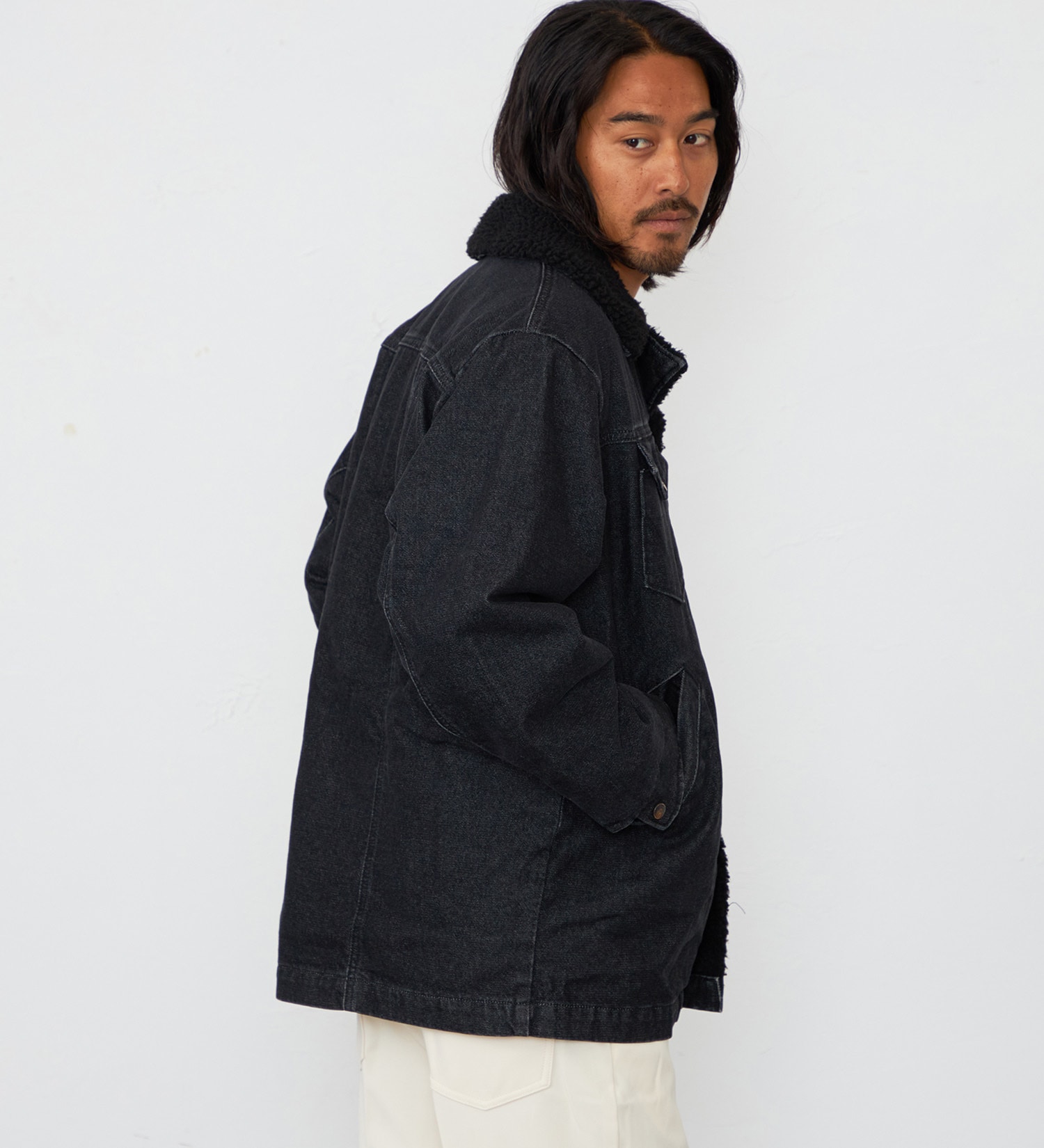 Wrangler(ラングラー)の【予約P】【暖】WRANGE COAT|ジャケット/アウター/コート/メンズ|ブラックデニム