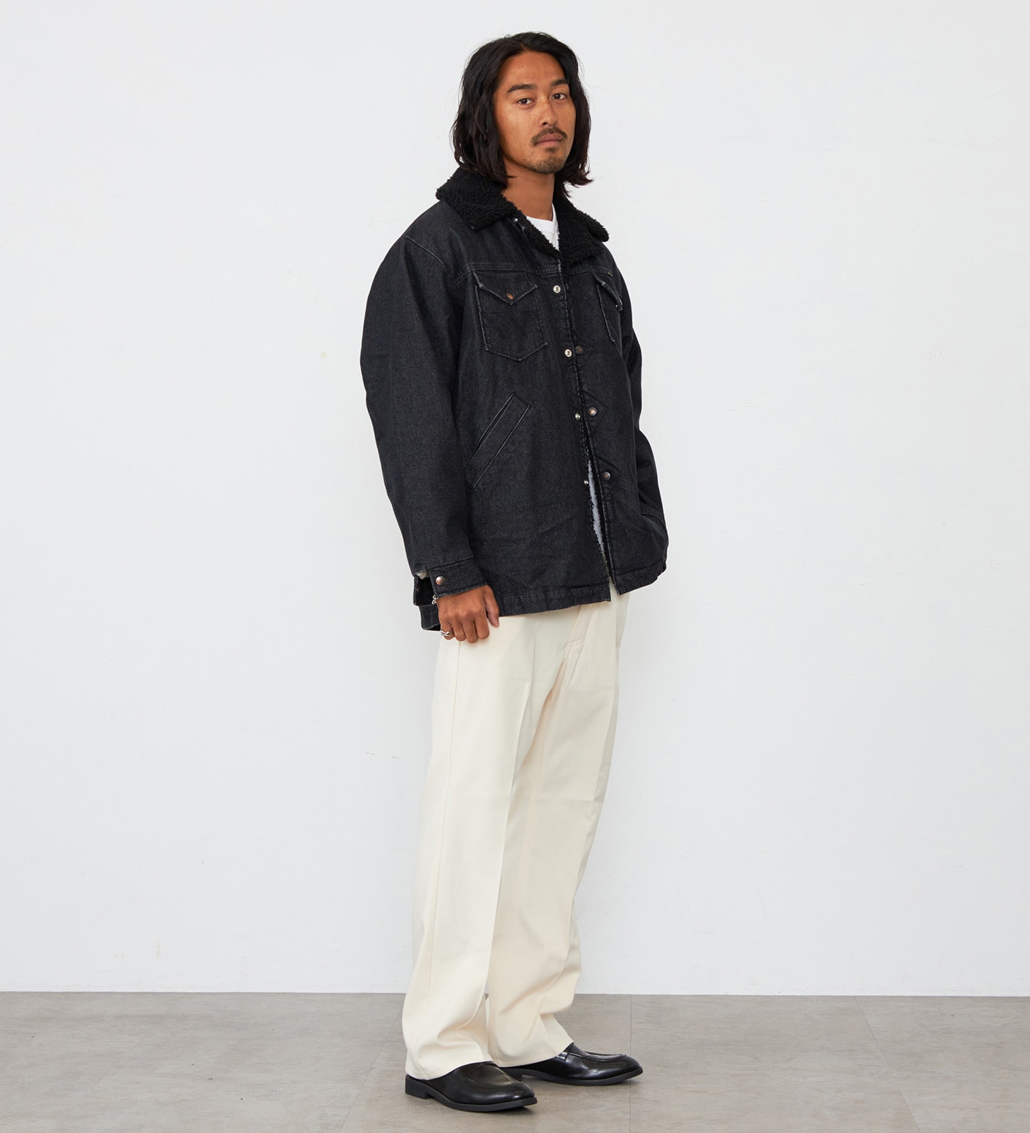 Wrangler(ラングラー)の【予約P】【暖】WRANGE COAT|ジャケット/アウター/コート/メンズ|ブラックデニム