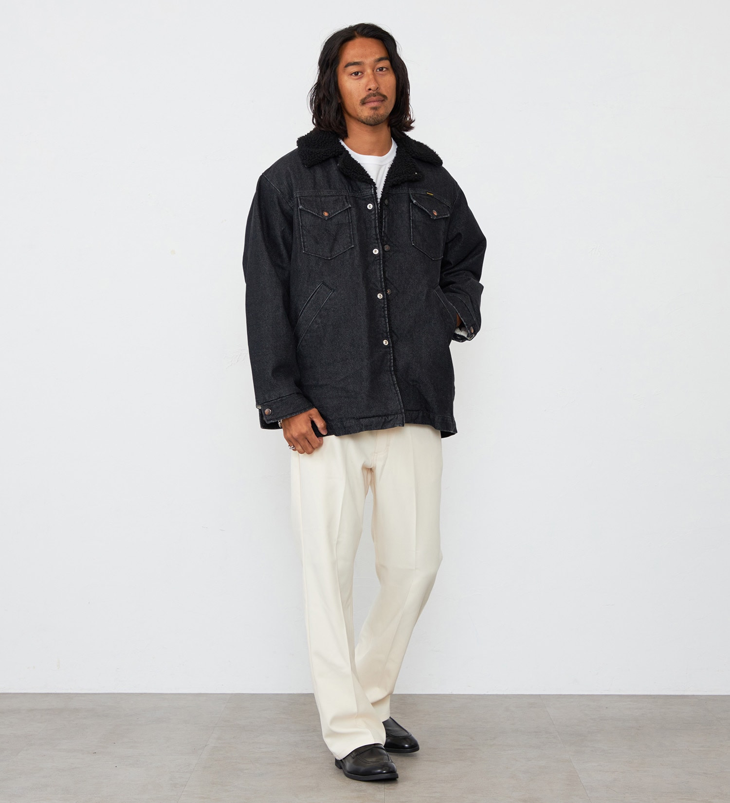 Wrangler(ラングラー)の【予約P】【暖】WRANGE COAT|ジャケット/アウター/コート/メンズ|ブラックデニム