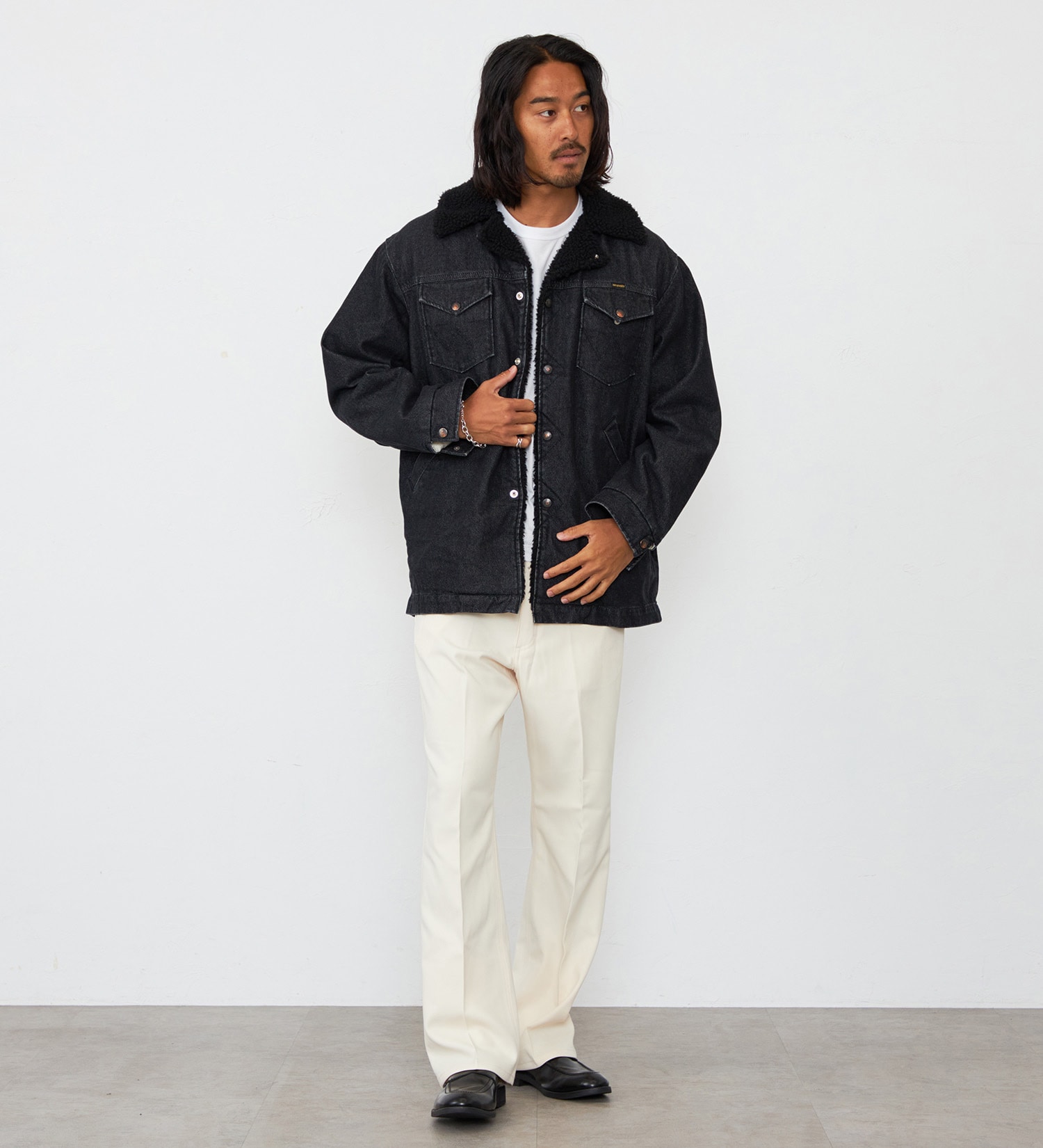 Wrangler(ラングラー)の【予約P】【暖】WRANGE COAT|ジャケット/アウター/コート/メンズ|ブラックデニム